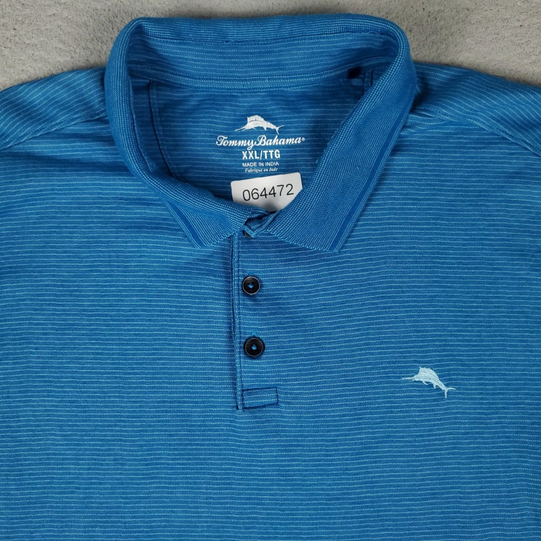 Tommy Bahama Tommy Bahama Polo Shirt Mens 2XL Blue Marlin Casual Short Sleeve Shirt Adult 2XL Blue Logo Vintage: No Mens Size US XXL / EU 58 / 5 - 2 Thumbnail