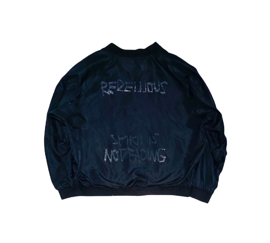 20471120 ATTENTION Destroyed ANARCHY GOTHIC PUNK BOMBER JACKET Size US M / EU 48-50 / 2 - 2 Thumbnail