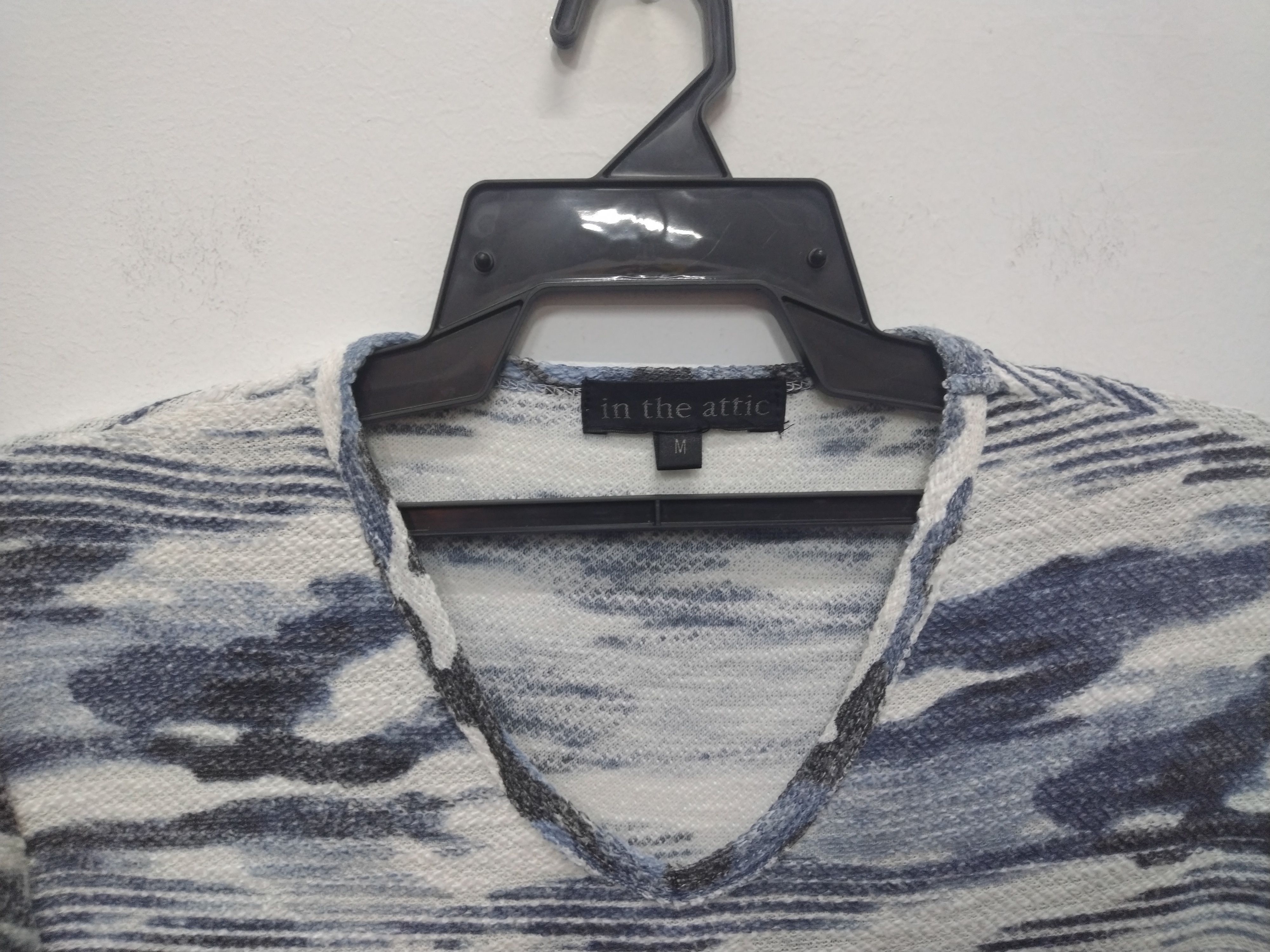 In The Attic JAPAN IN THE ATTIC V NECK CAMOO T SHIRT Size M / US 6-8 / IT 42-44 - 3 Thumbnail