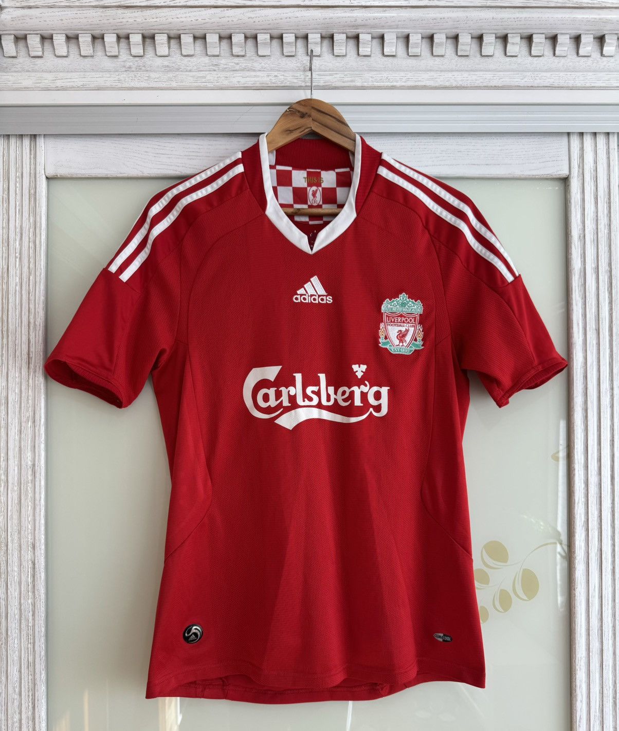 Adidas × Vintage Vintage Liverpool 2008-2009 Home Soccer Jersey Football Kit Size US S / EU 44-46 / 1 - 1 Thumbnail