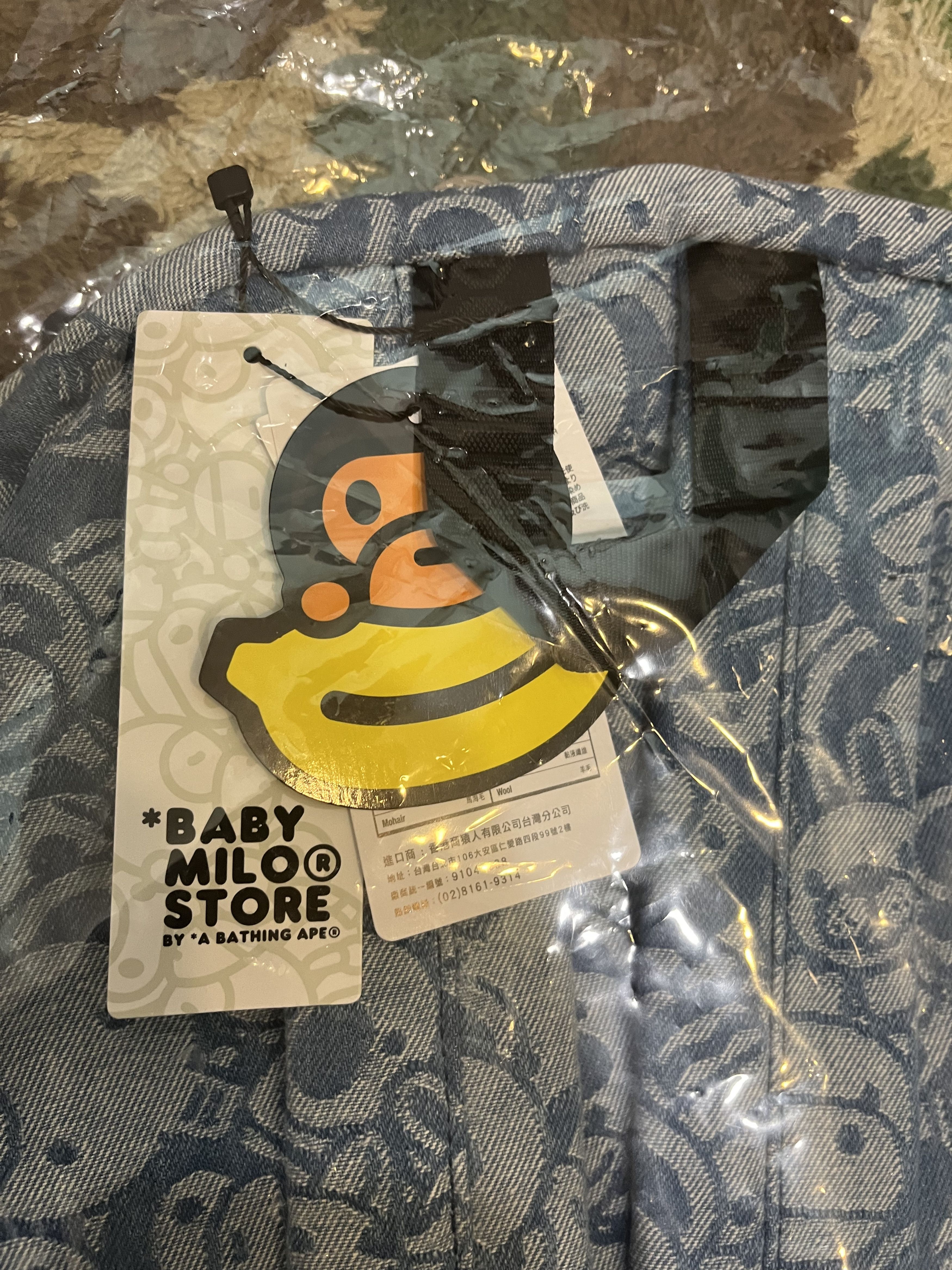 Bape BAPE MILO DENIM BACKPACK Size ONE SIZE - 8 Thumbnail