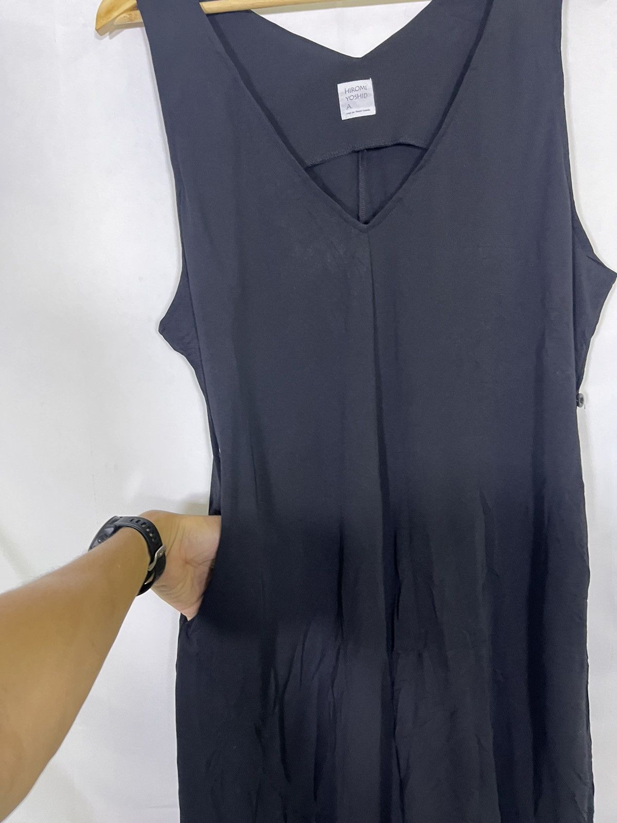 Japanese Brand HIROMI YOSHIDA SLEEVELESS LONG DRESS Size M / US 6-8 / IT 42-44 - 4 Thumbnail
