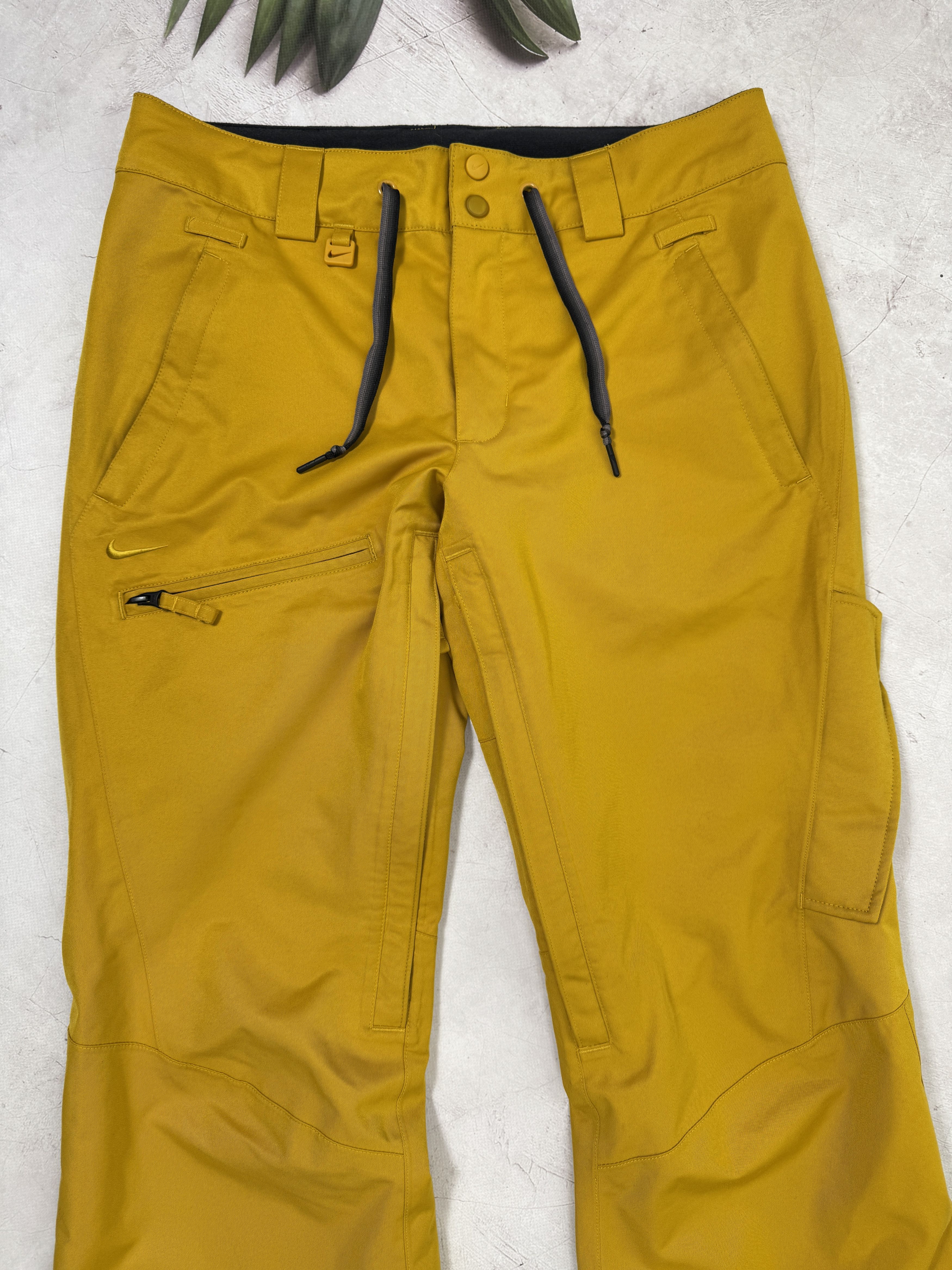 Nike Nike Ski Snow Pants Storm-Fit Polyester Mustard Size US 32 / EU 48 - 2 Thumbnail