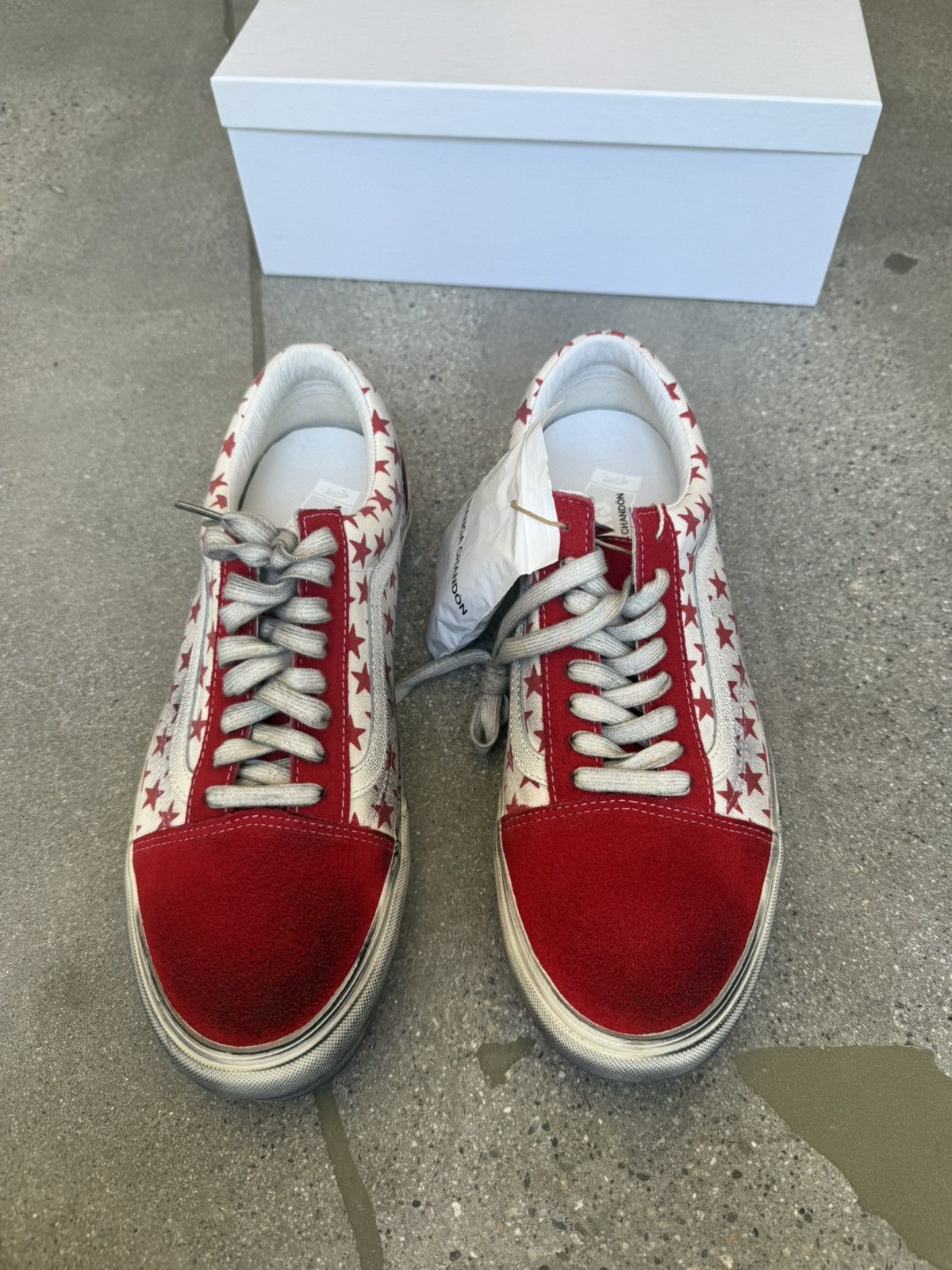 BIANCA CHANDON × Vans VANS BIANCO CHANDON DISTRESSED VANS Size US 12 / EU 45 - 5 Thumbnail