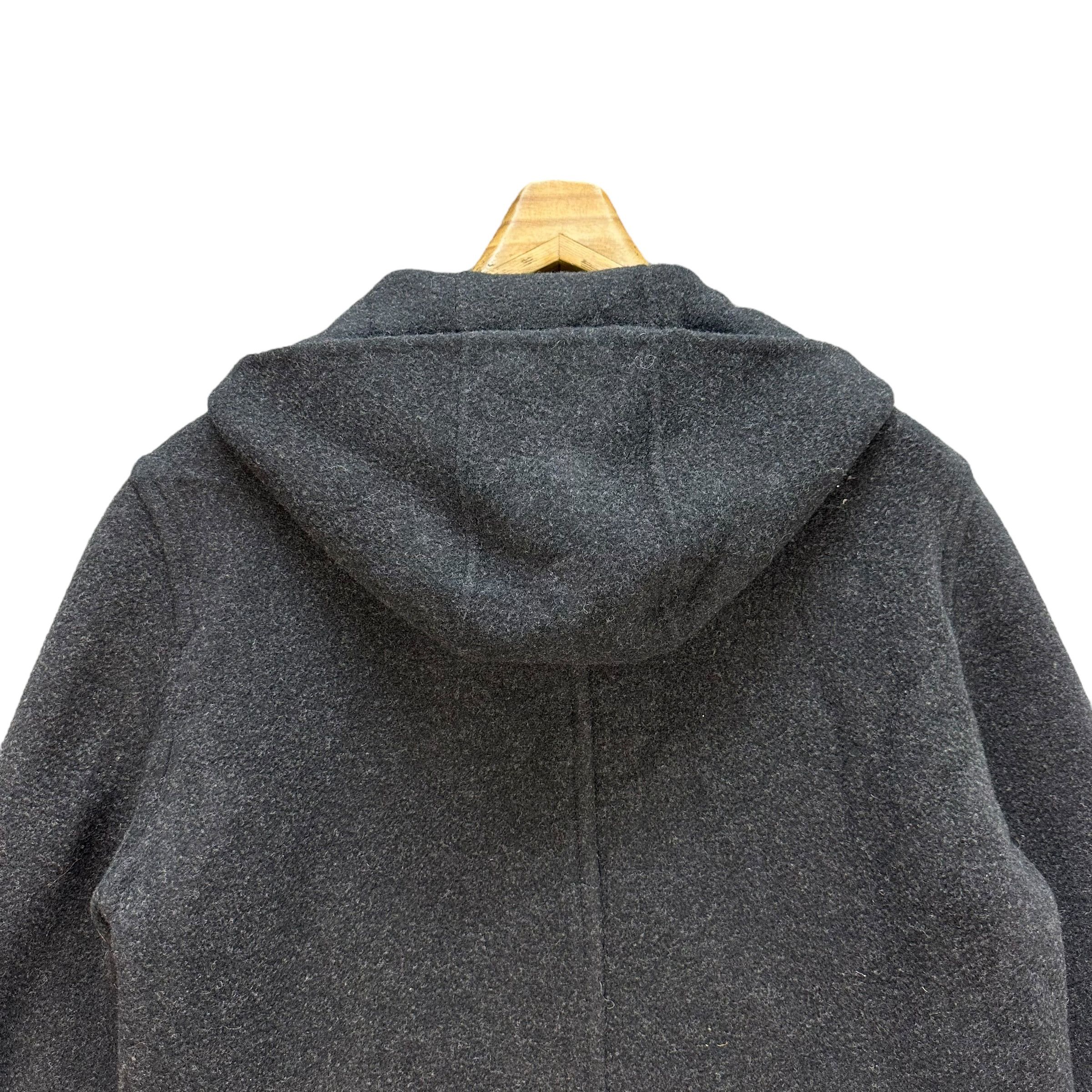 PPFM PPFM Wool Hooded Zipper Long Coat Jacket #A20-0472 Size US M / EU 48-50 / 2 - 12 Thumbnail