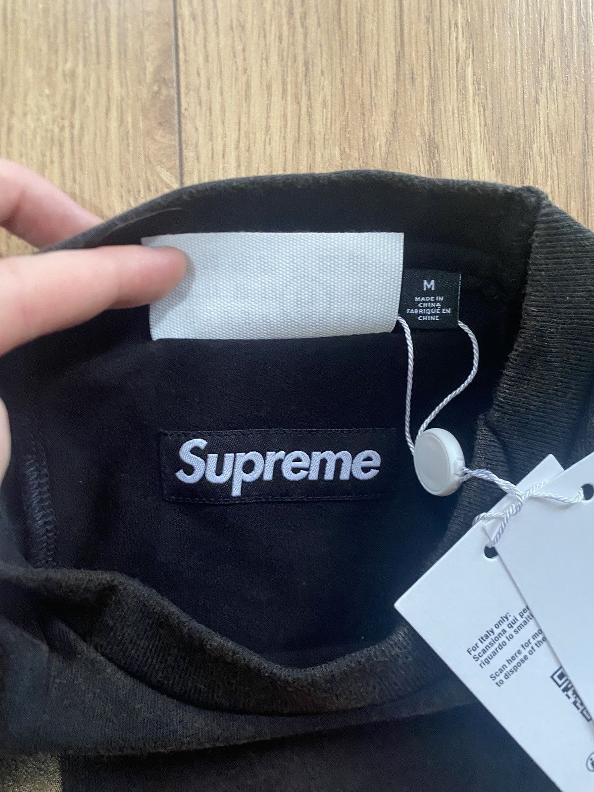 Maison Margiela × Supreme Supreme®/MM6 Maison Margiela Split S/S Top Size US M / EU 48-50 / 2 - 7 Thumbnail