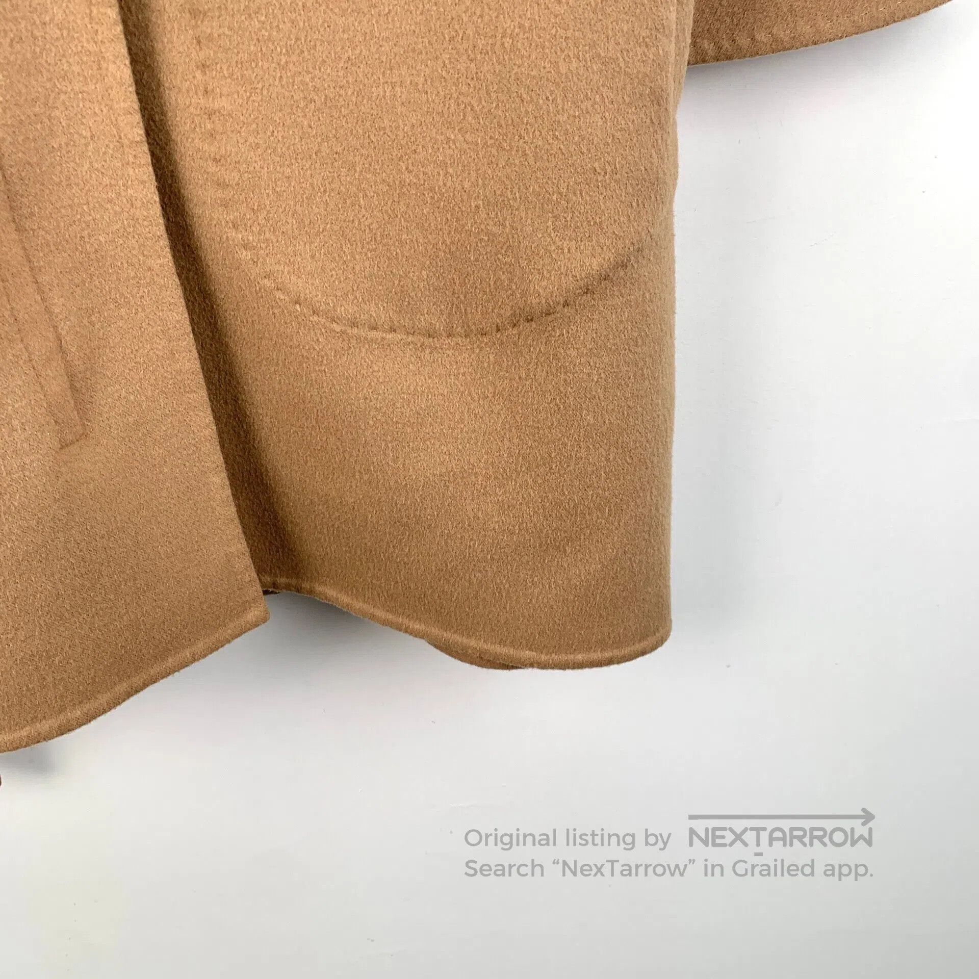 Max Mara Max Mara Brown Wool Hooded Belted Coat| Size XS / US 0-2 / IT 36-38 - 4 Thumbnail