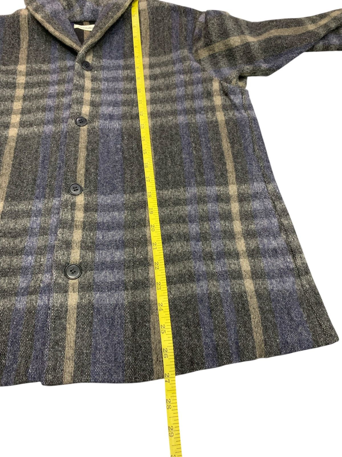 Designer × Issey Miyake × Japanese Brand Plantation Issey Miyake Button Ups Wool Jacket Size US M / EU 48-50 / 2 - 11 Thumbnail