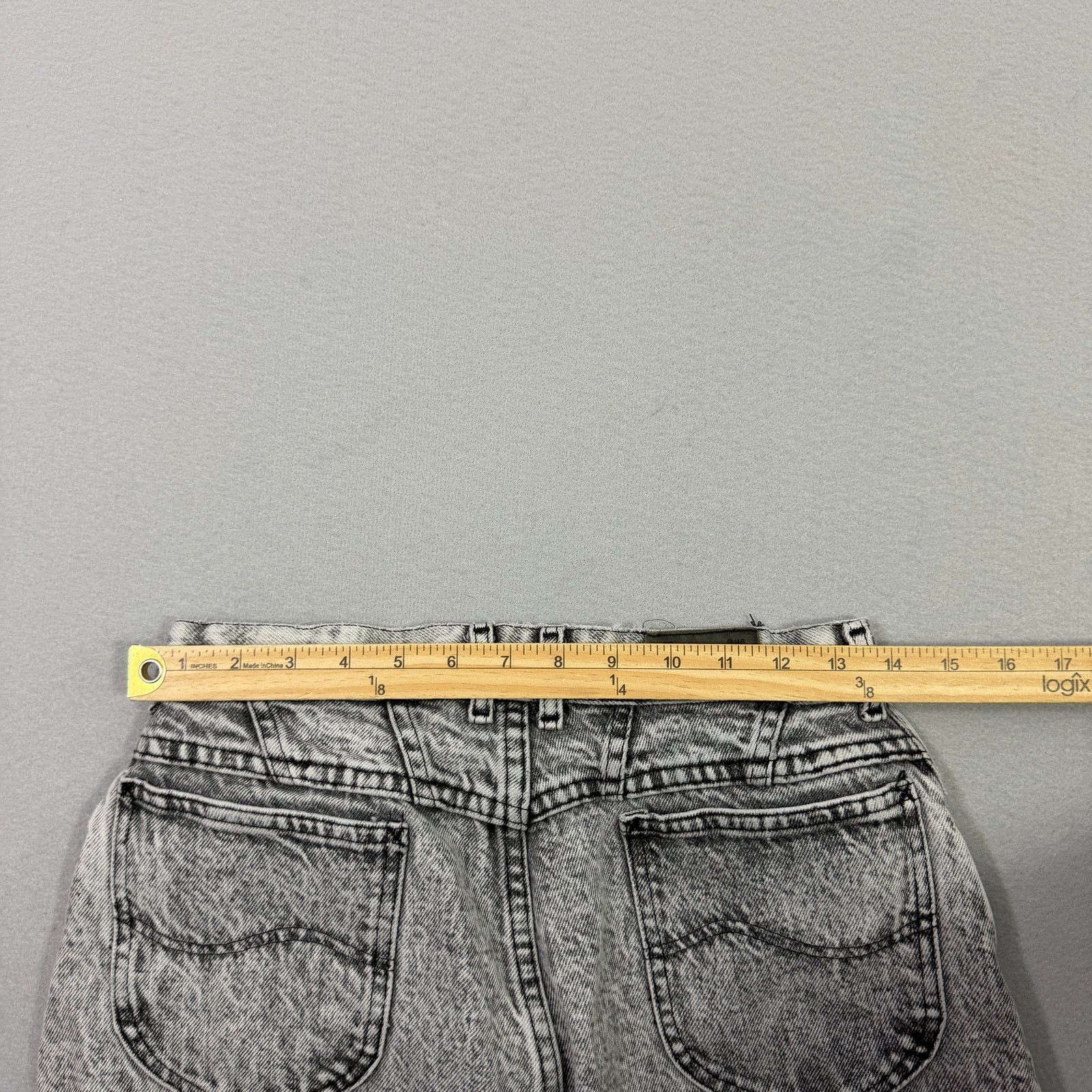 Vintage Vintage Lee Riders Jeans Women's 14 (Fits 28x27) Black White Size 36" / US 14 / IT 50 - 10 Thumbnail