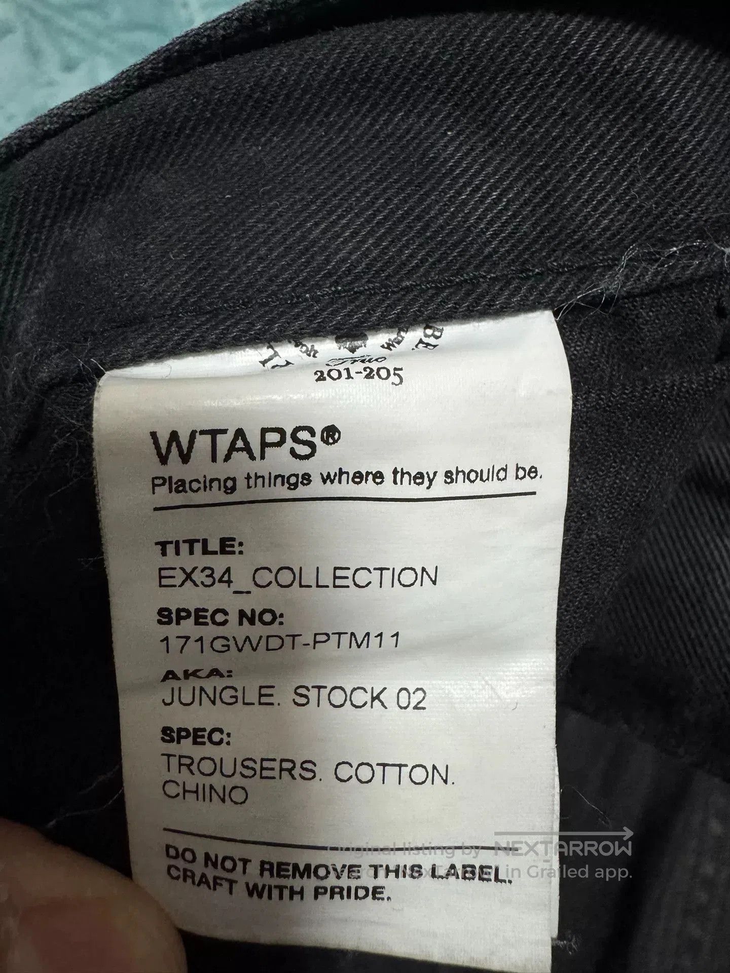 Wtaps WTAPS 17ss Military Cargo Pants. Size US 36 / EU 52 - 4 Thumbnail