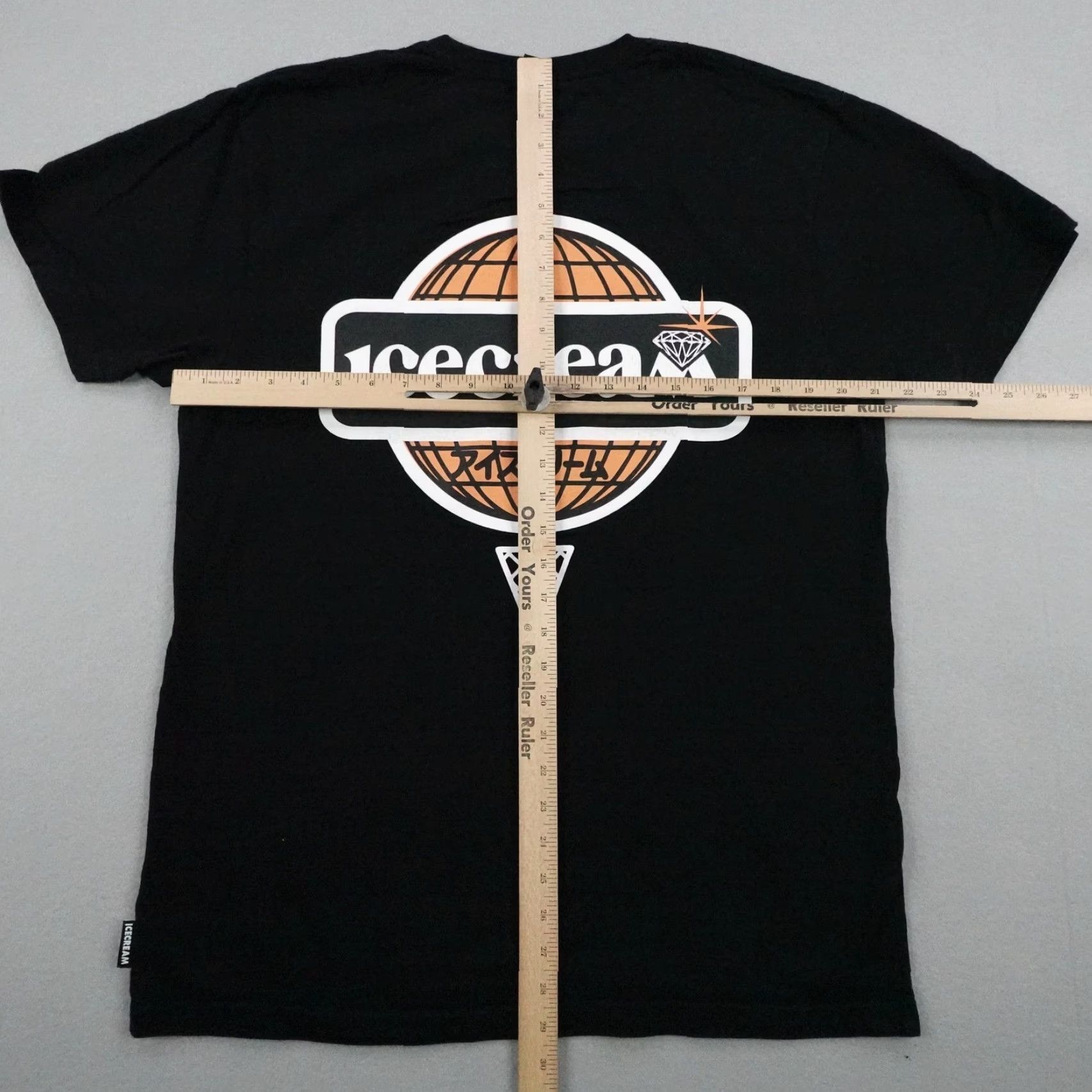 Vintage Icecream Shirt Mens XL Black BBC Billionaire Boys Club Worldwide Hip Hop Skater Shirt Size US XL / EU 56 / 4 - 6 Thumbnail