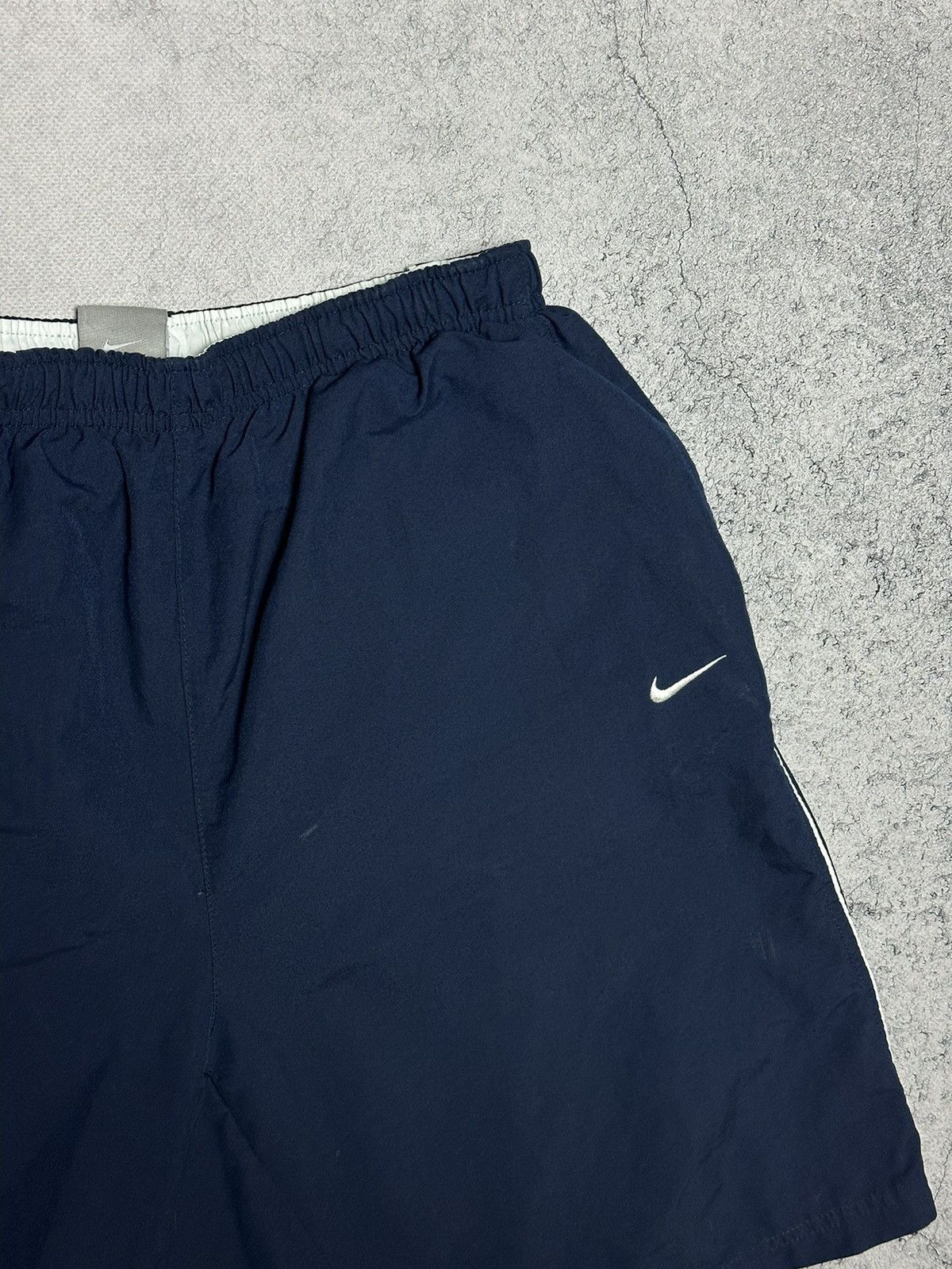 Vintage Vintage Nike Nylon Shorts Size M-L Y2K Swoosh Size US 32 / EU 48 - 3 Thumbnail