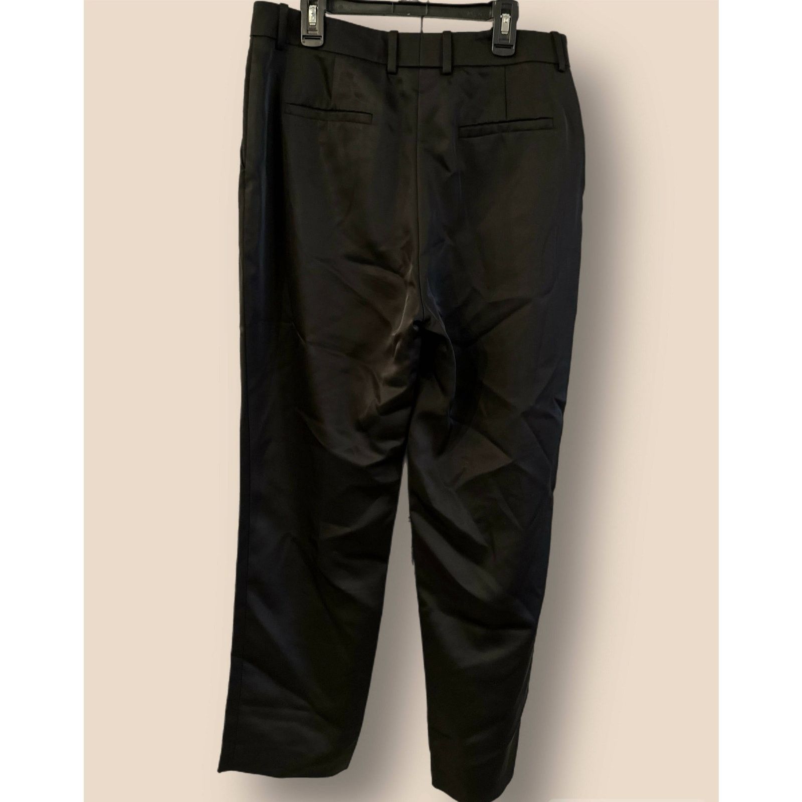 Lafayette 148 Lafayette 148 Clinton Black Ankle Dress Pants Size 6 Size 28" / US 6 / IT 42 - 3 Thumbnail