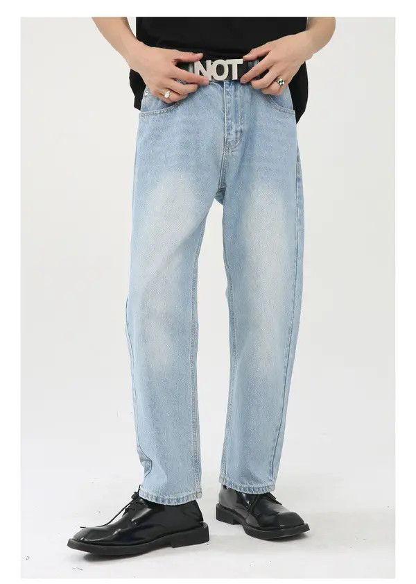 Japanese Brand VIBE Japanese retro trend casual straight jeans Size US 32 / EU 48 - 7 Thumbnail