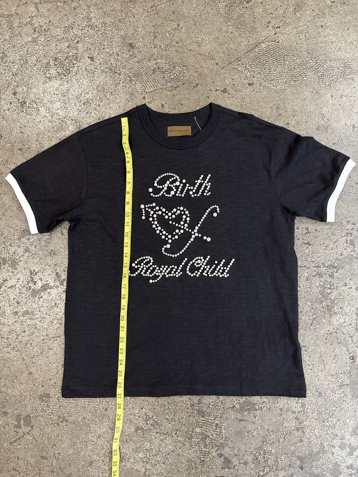 Birth of Royal Child Brith of a Royal Child Pear Patchwork T Shirt Size US L / EU 52-54 / 3 - 8 Thumbnail