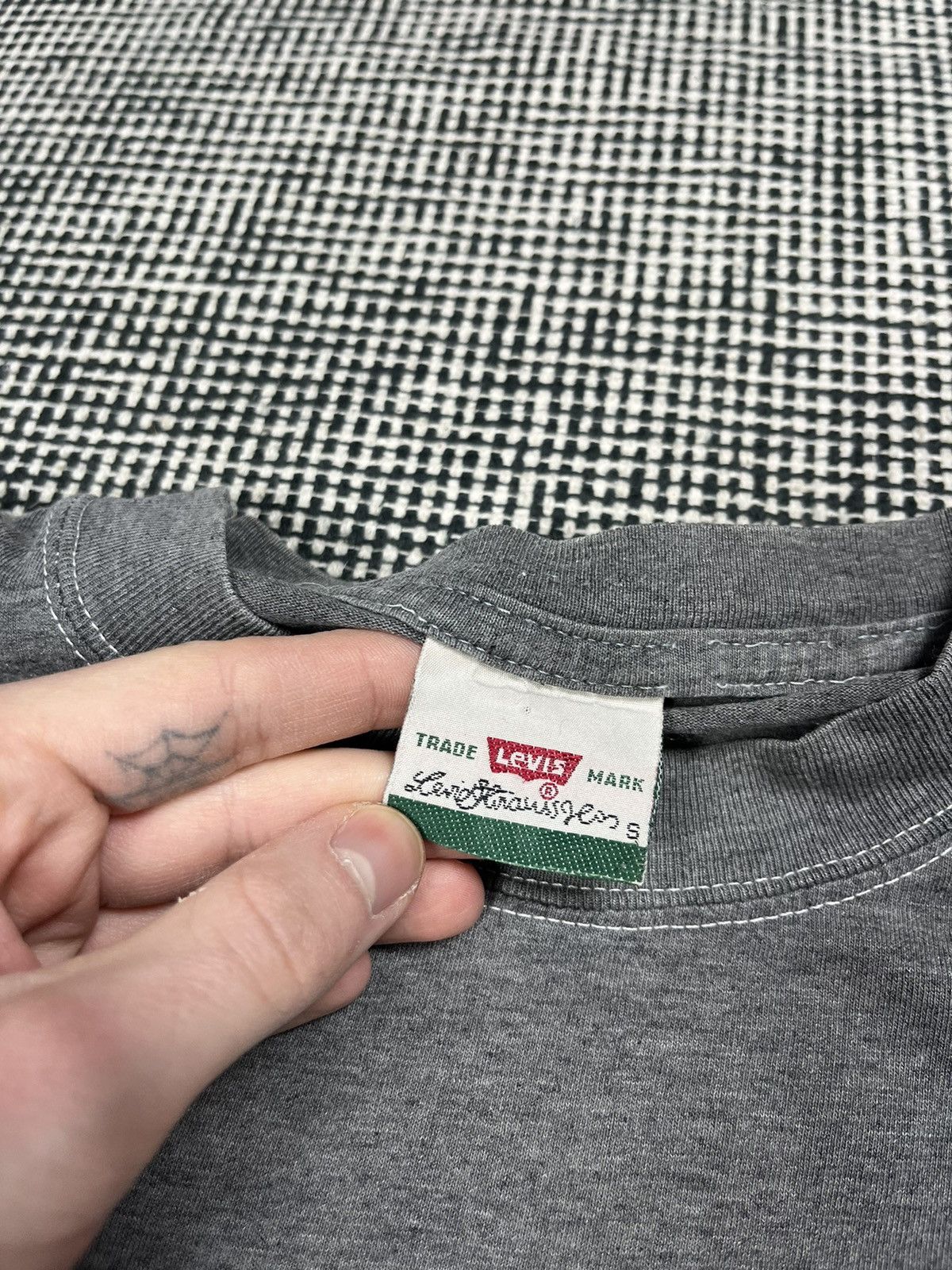Levi's × Vintage Vintage 90s Levi’s usa promo t-shirt Size US L / EU 52-54 / 3 - 2 Thumbnail