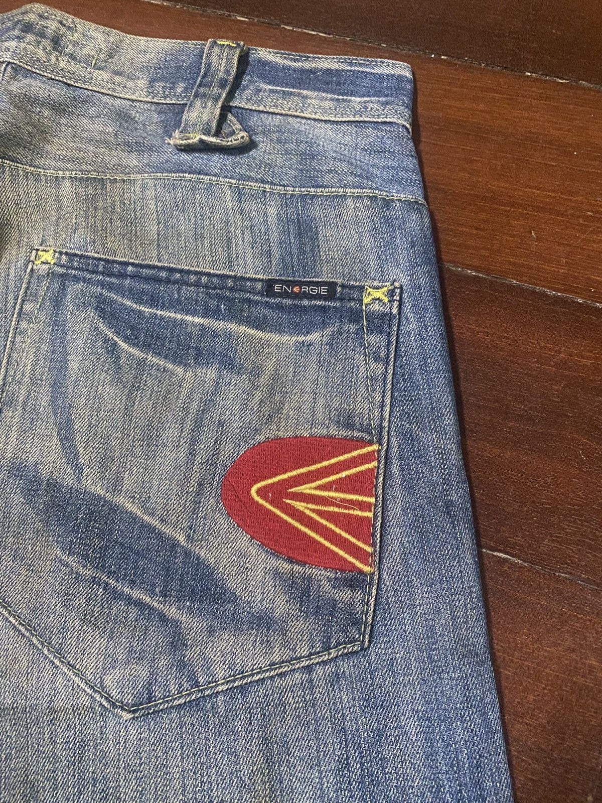 Energie Rare vintage y2k Energie mud wash faded jeans baggy wide Size US 34 / EU 50 - 9 Thumbnail