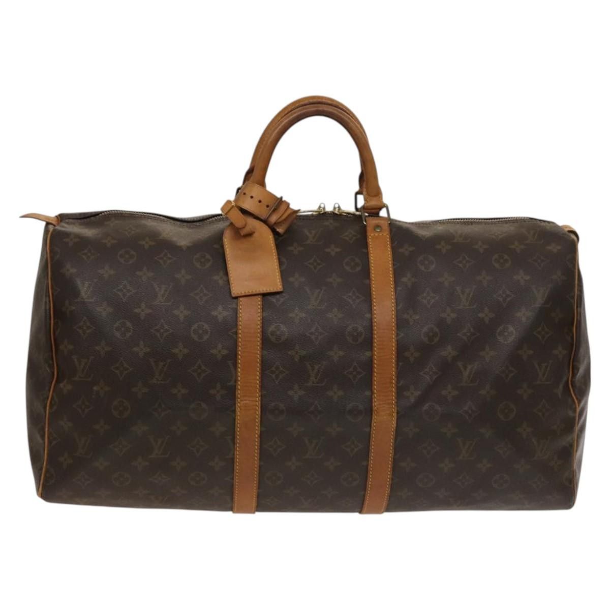 Louis Vuitton LOUIS VUITTON Monogram Keepall 55 Boston Bag M41424 Size ONE SIZE - 13 Thumbnail