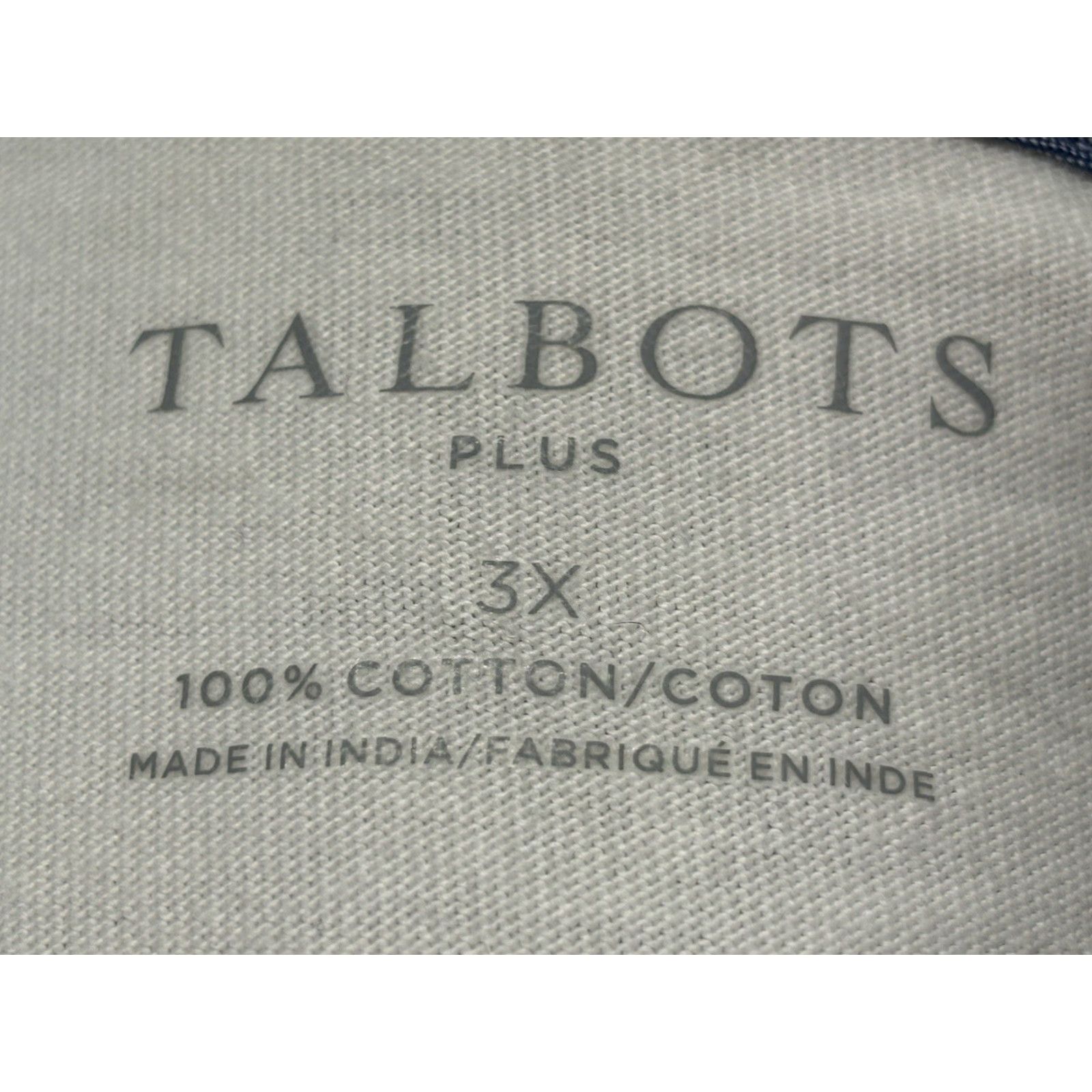 Talbots Talbots T-Shirt 3X Multicolor Ombré Dip Dye Striped 3/4 Sleeve Women Size XXL / US 16-18 / IT 52-54 - 6 Thumbnail