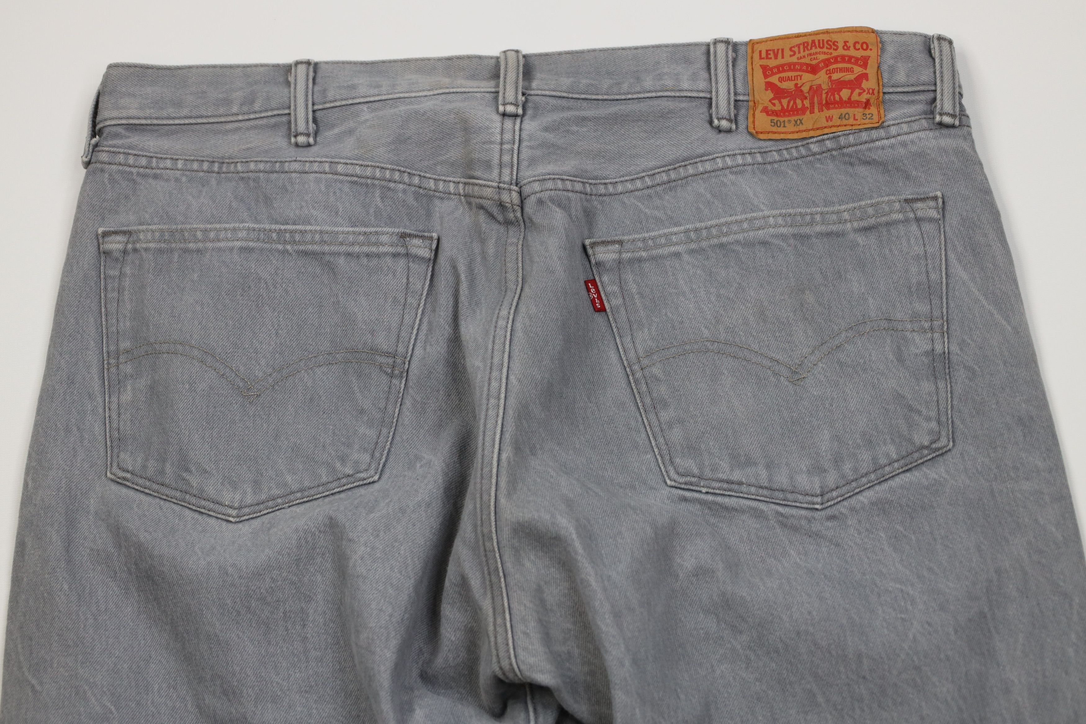 Levi's Vintage Y2K Levis 501xx Wash Button Fly Original Fit Jeans Size US 40 / EU 56 - 11 Thumbnail