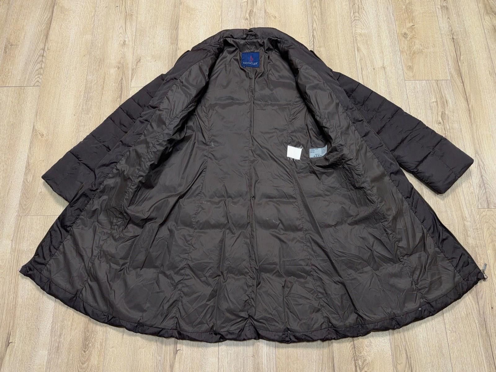 Moncler Womens Down Insulated Puffer Jacket Vintage Brown Size 3 M-L Size L / US 10 / IT 46 - 5 Thumbnail