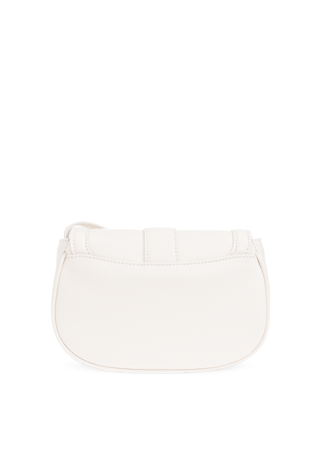 Alexander McQueen MCQUEEN T-Bar Mini White Leather Shoulder Bag Size ONE SIZE - 2 Thumbnail
