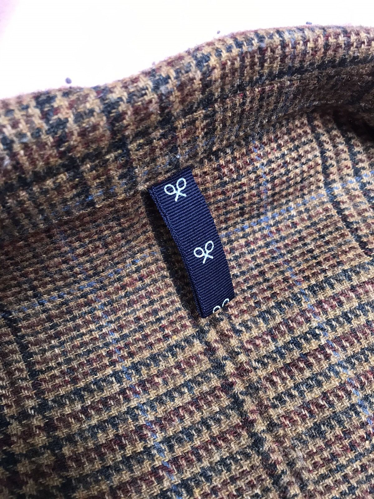 Other SILBON LAMBSWOOL TWEED UNLINED UNCANVASSED UNPADDED SHOULDER Size 40R - 11 Thumbnail