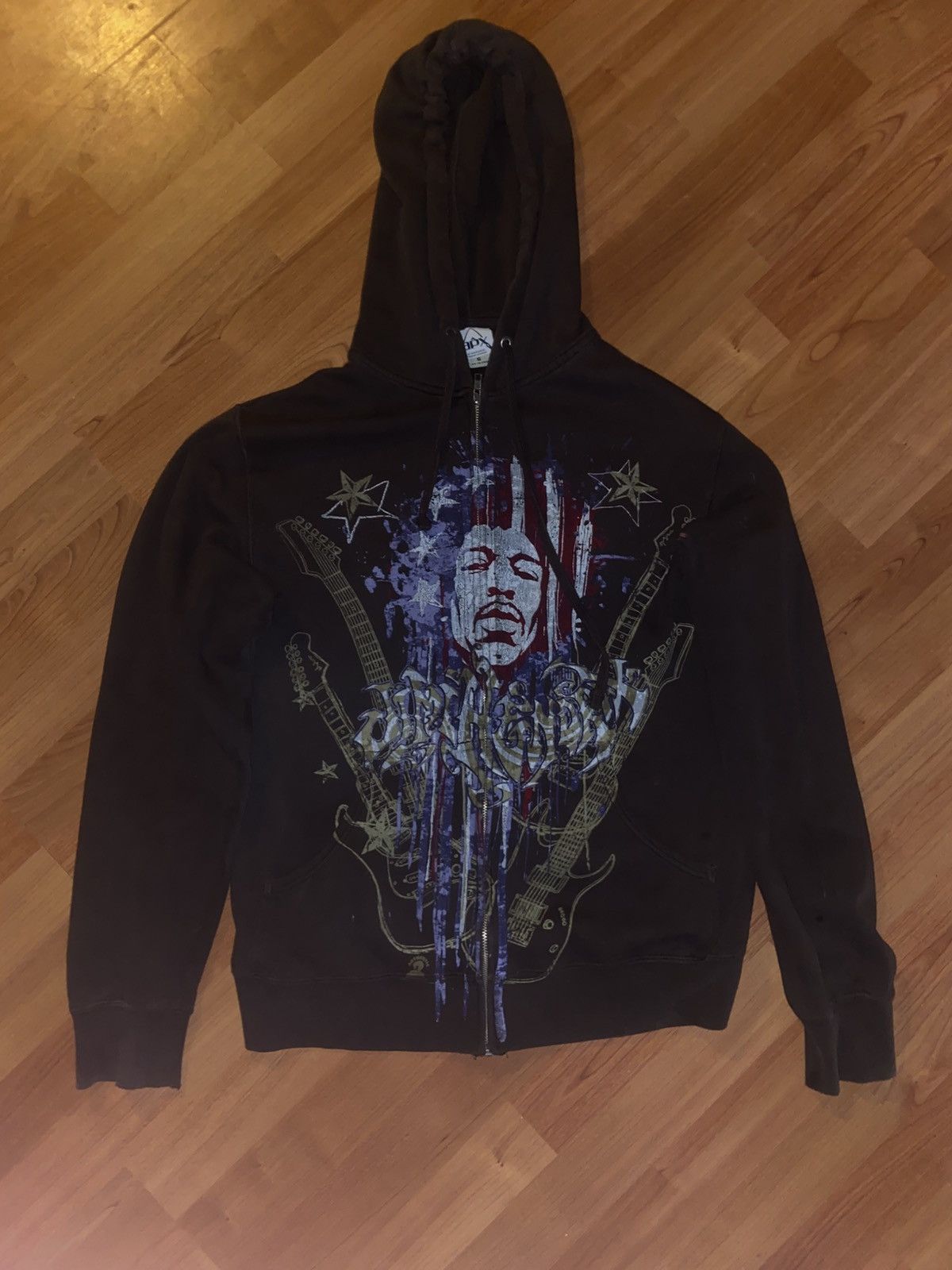 Jimi Hendrix Brown Jimi Hendrix zip up jacket Size S / US 4 / IT 40 - 4 Thumbnail