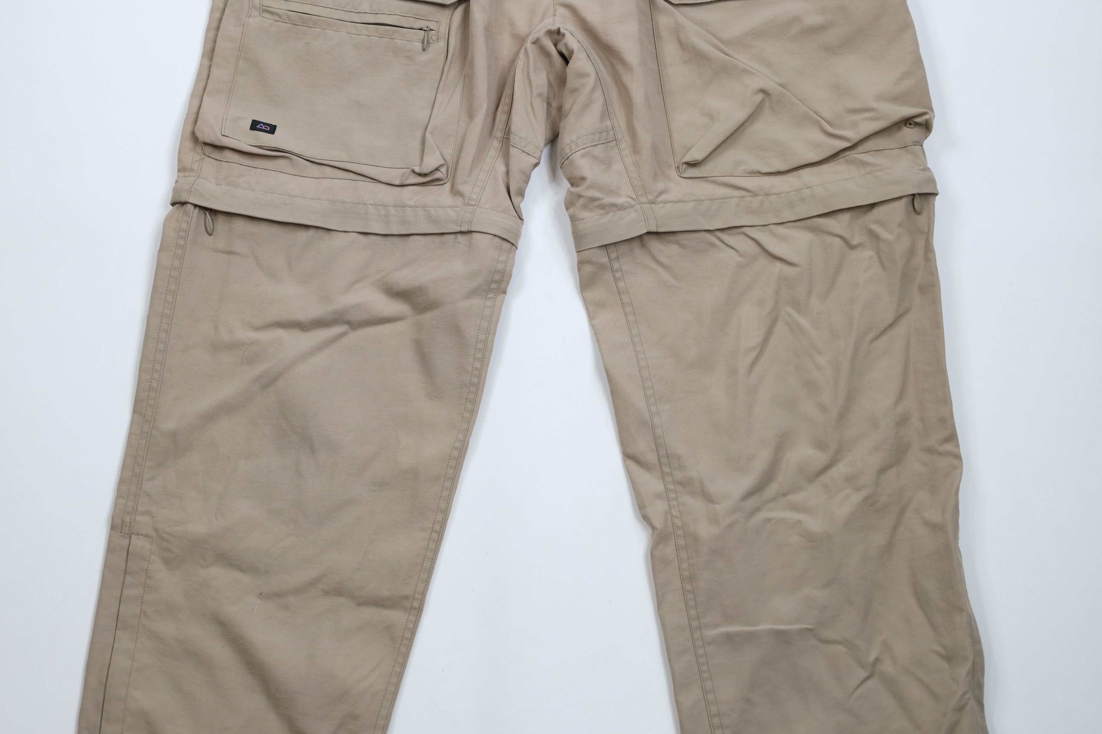Vintage Vintage 90s Streetwear Convertible Hiking Cargo Pants Shorts Size US 36 / EU 52 - 3 Thumbnail