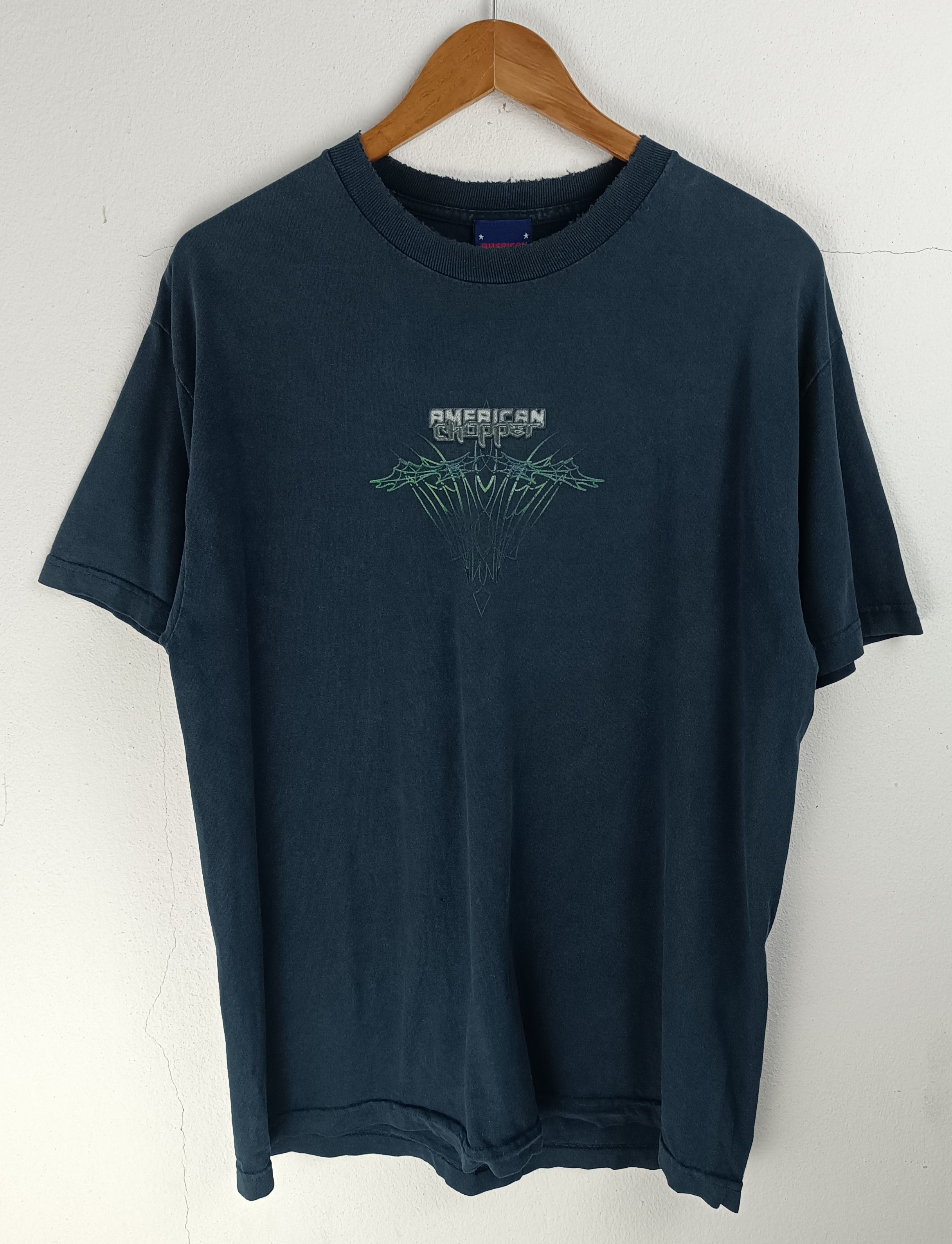 Harley Davidson THRASHED FADED VINTAGE Y2K AMERICAN CHOPPER west coast Size US L / EU 52-54 / 3 - 4 Thumbnail
