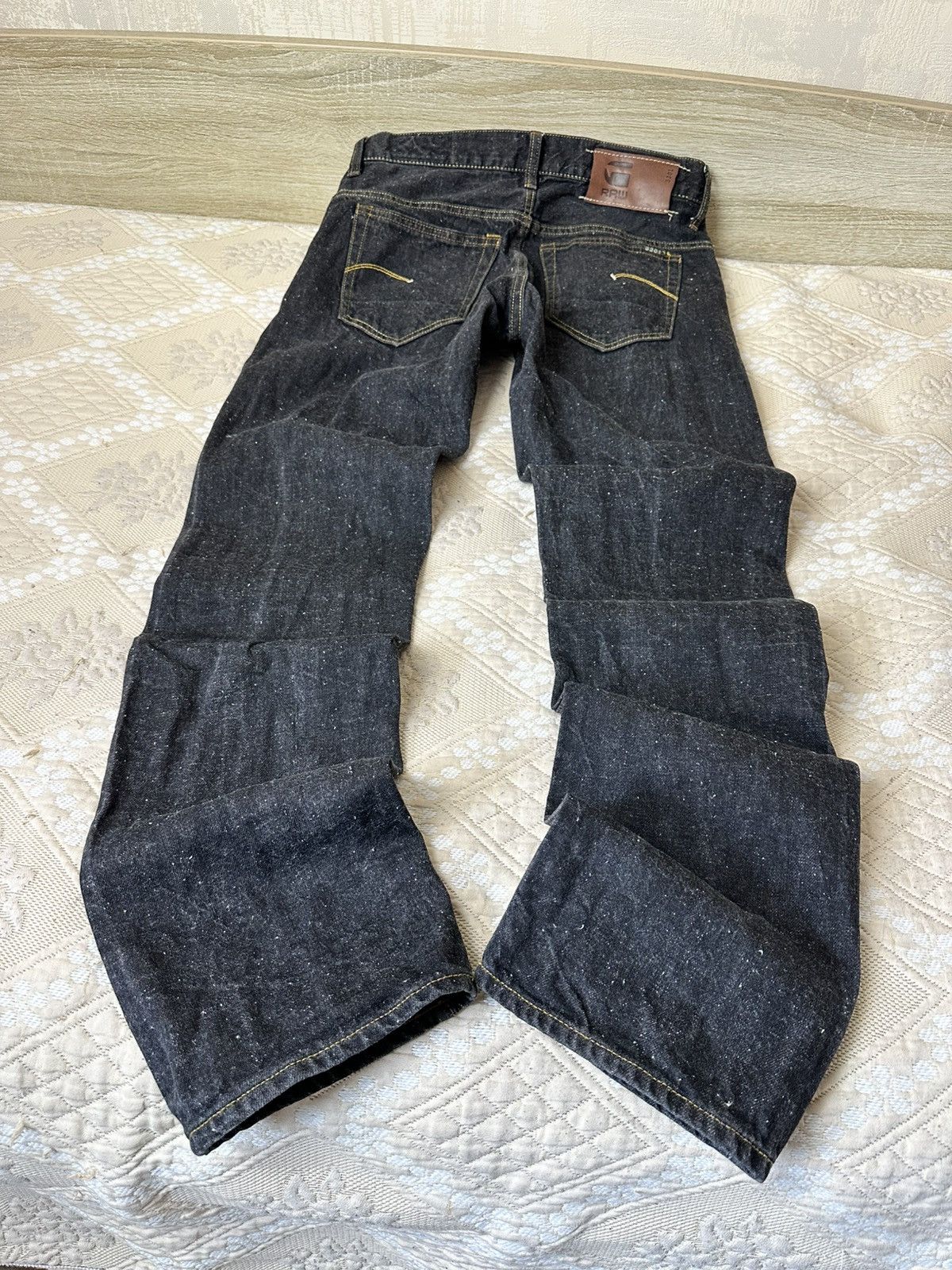 G-Star 🔥 G Star Raw 3301 Denim Pants Jeans Trousers Black Vintage Size US 32 / EU 48 - 3 Thumbnail