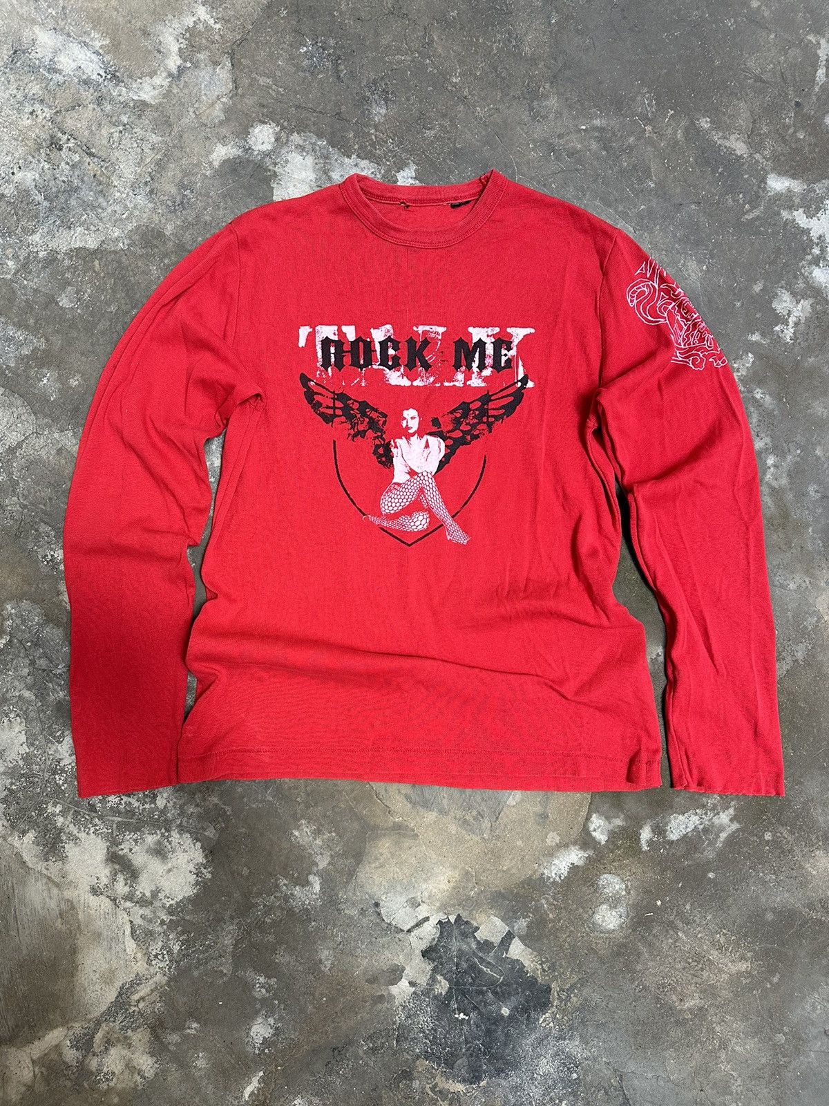 20471120 × Beauty Beast × Hysteric Glamour Vintage Y2K grunge punk style long sleeve rock me Size M / US 6-8 / IT 42-44 - 2 Thumbnail