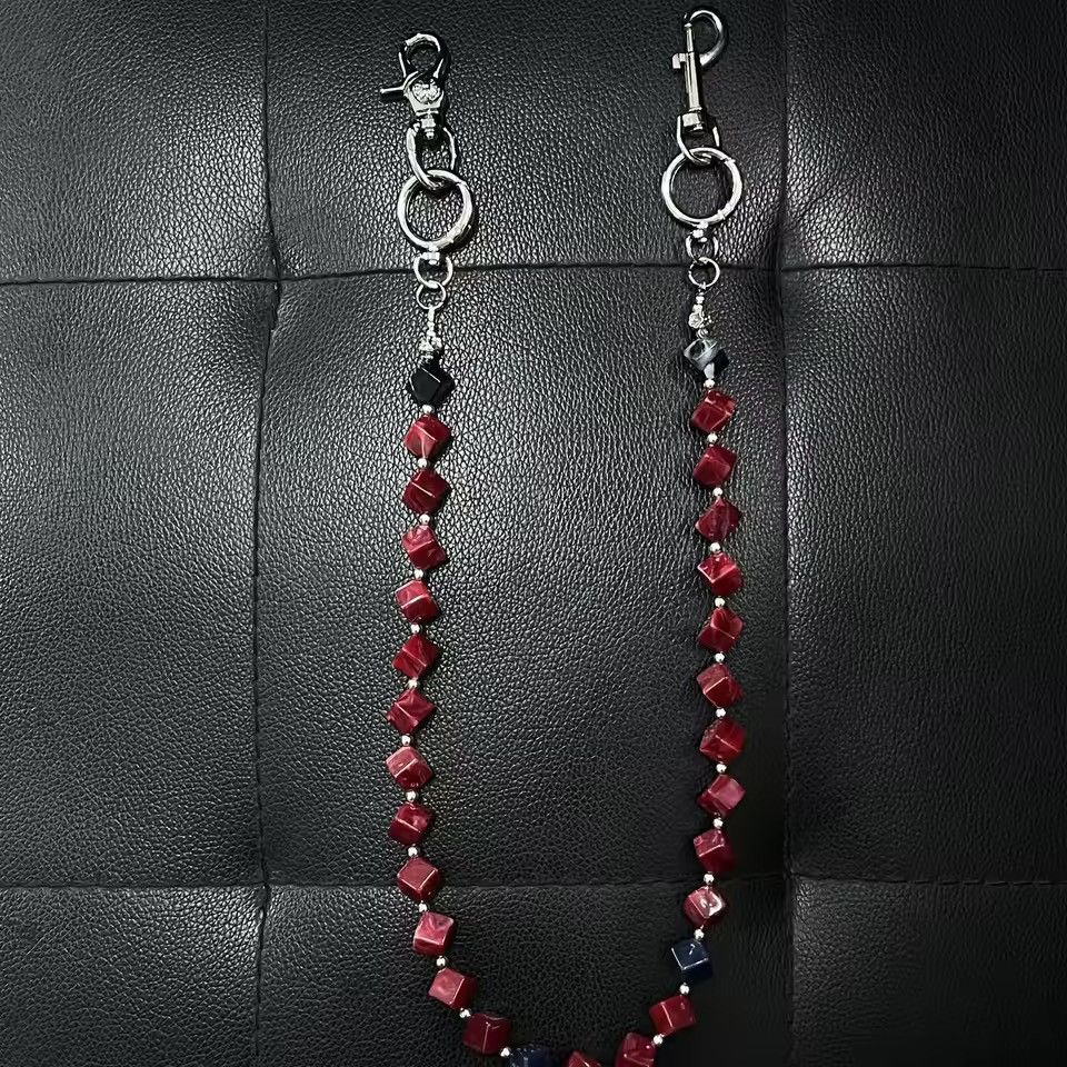 Other Marbled Acrylic Cube Wallet Chain - Industrial Gothic Archiv Size ONE SIZE - 1 Thumbnail