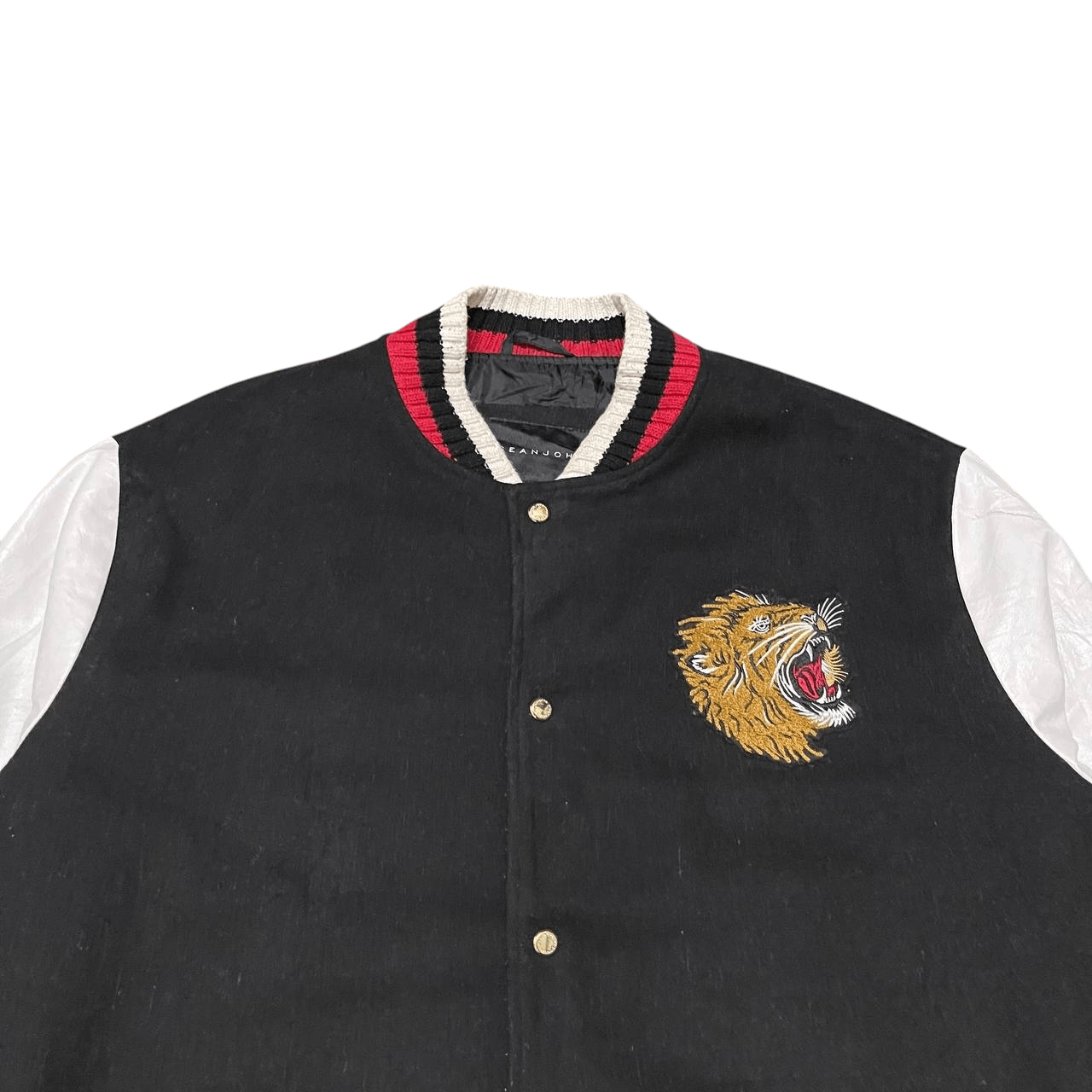Sean John Vintage Sean John Tiger Embroidered Varsity Jacket 4XL Size US XXL / EU 58 / 5 - 2 Thumbnail