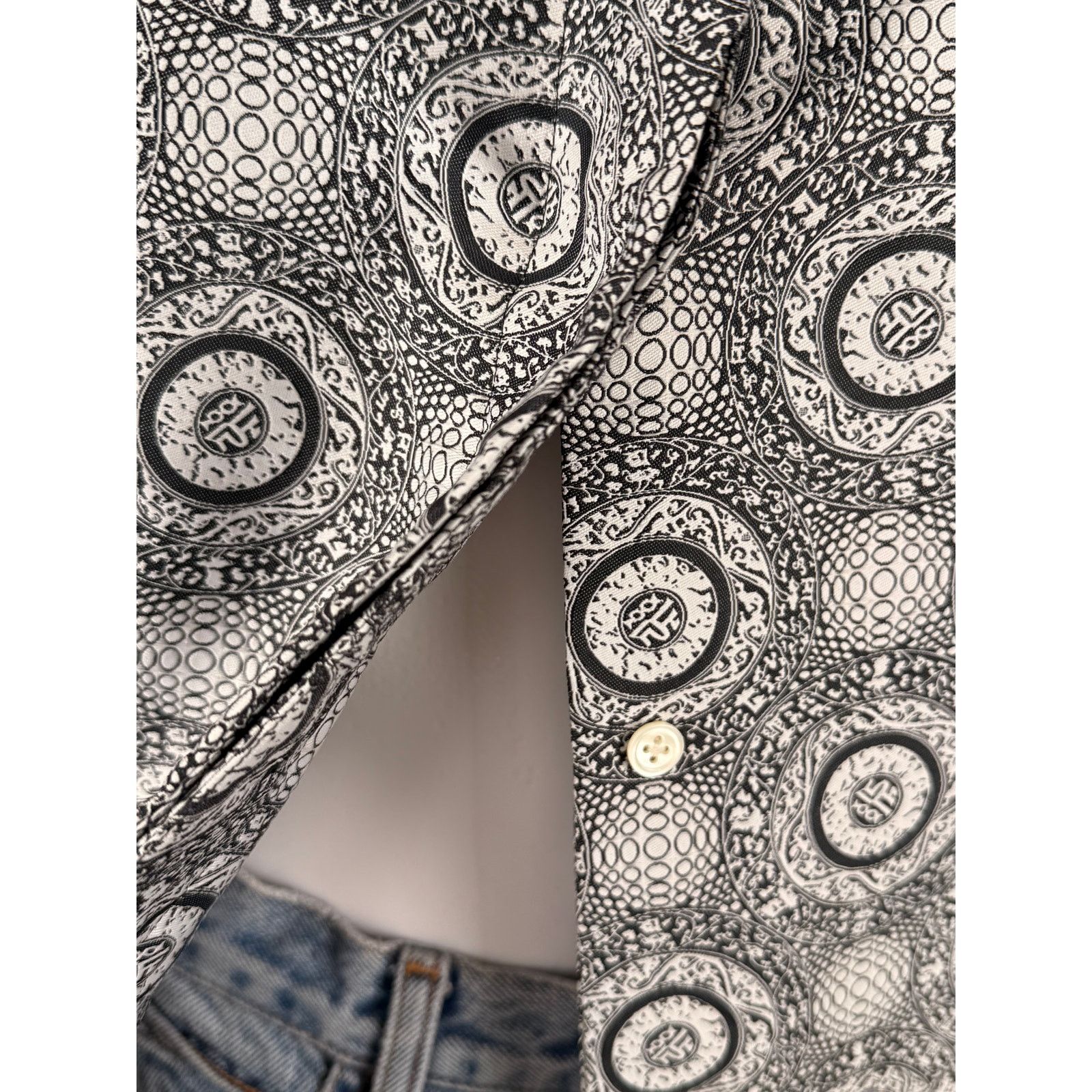 Vivienne Tam Vintage Y2K Vivienne Tam graphic print blazer Size M / US 6-8 / IT 42-44 - 6 Thumbnail