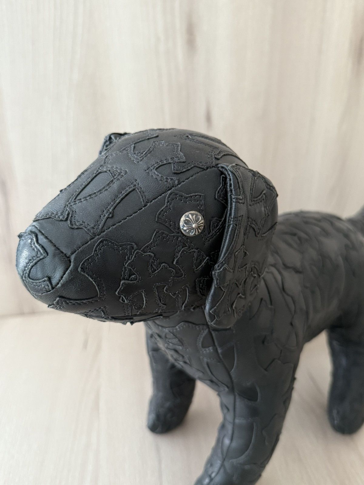 Chrome Hearts Chrome Hearts Full Cross Patched Black Puppy 🐶 Size ONE SIZE - 6 Thumbnail