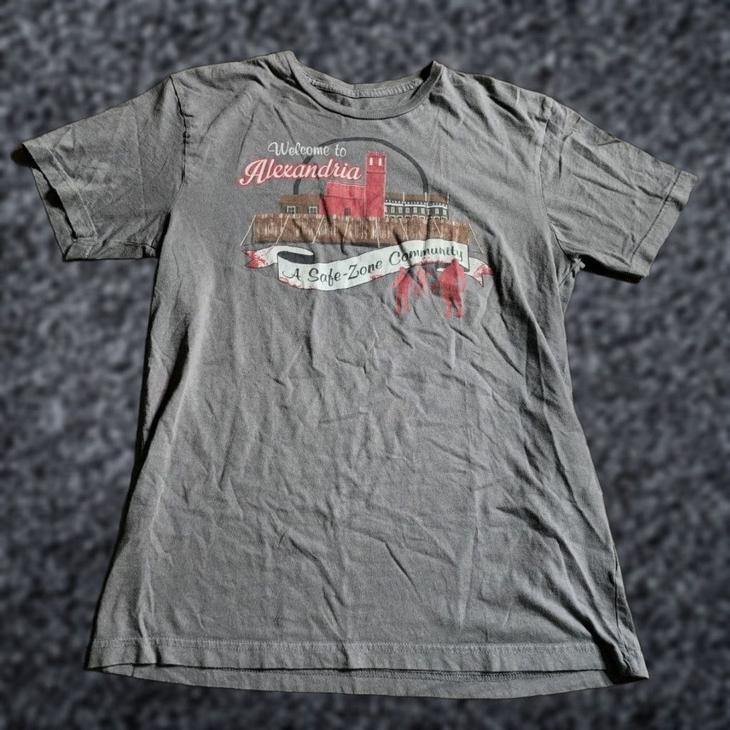 Vintage Mens M Zac Brown Southern Ground The Walking Dead Welcome to Alexandria T Shirt Size US M / EU 48-50 / 2 - 1 Thumbnail
