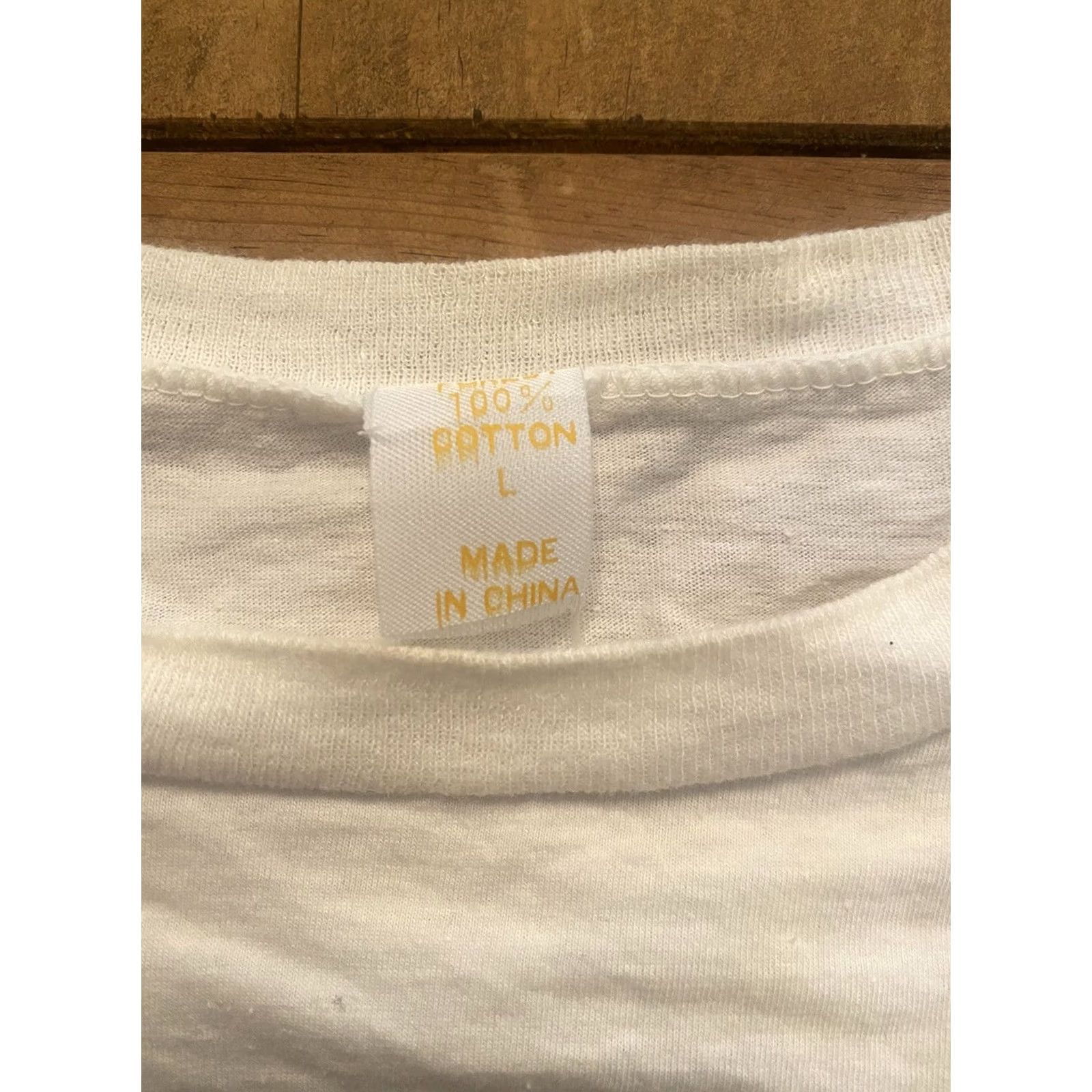 Vintage VINTAGE Honolulu Hawaii Single Stitch White T-Shirt LG Mens L Short Sleeve 90s USA Stitch Size US L / EU 52-54 / 3 - 3 Thumbnail