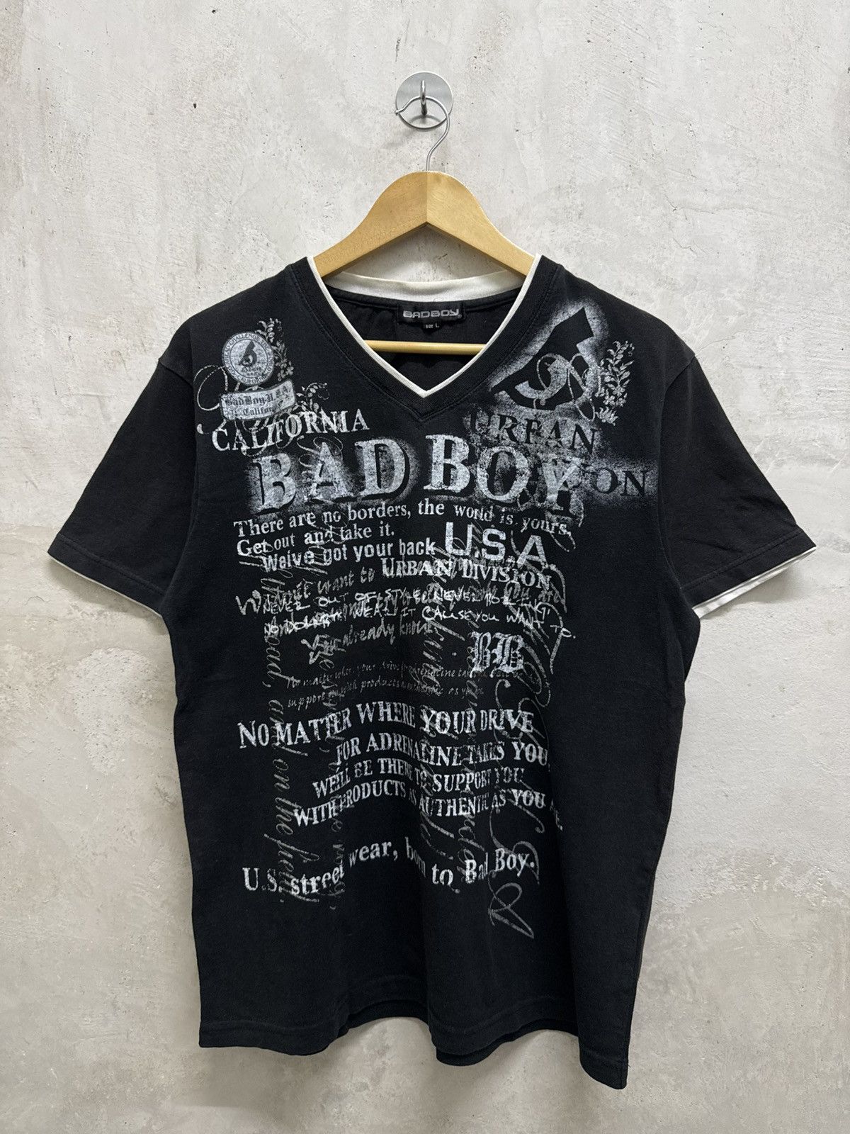 14th Addiction × If Six Was Nine 2000s Poems Double Layer Gothic Grunge y2k T Shirt Size US L / EU 52-54 / 3 - 1 Thumbnail