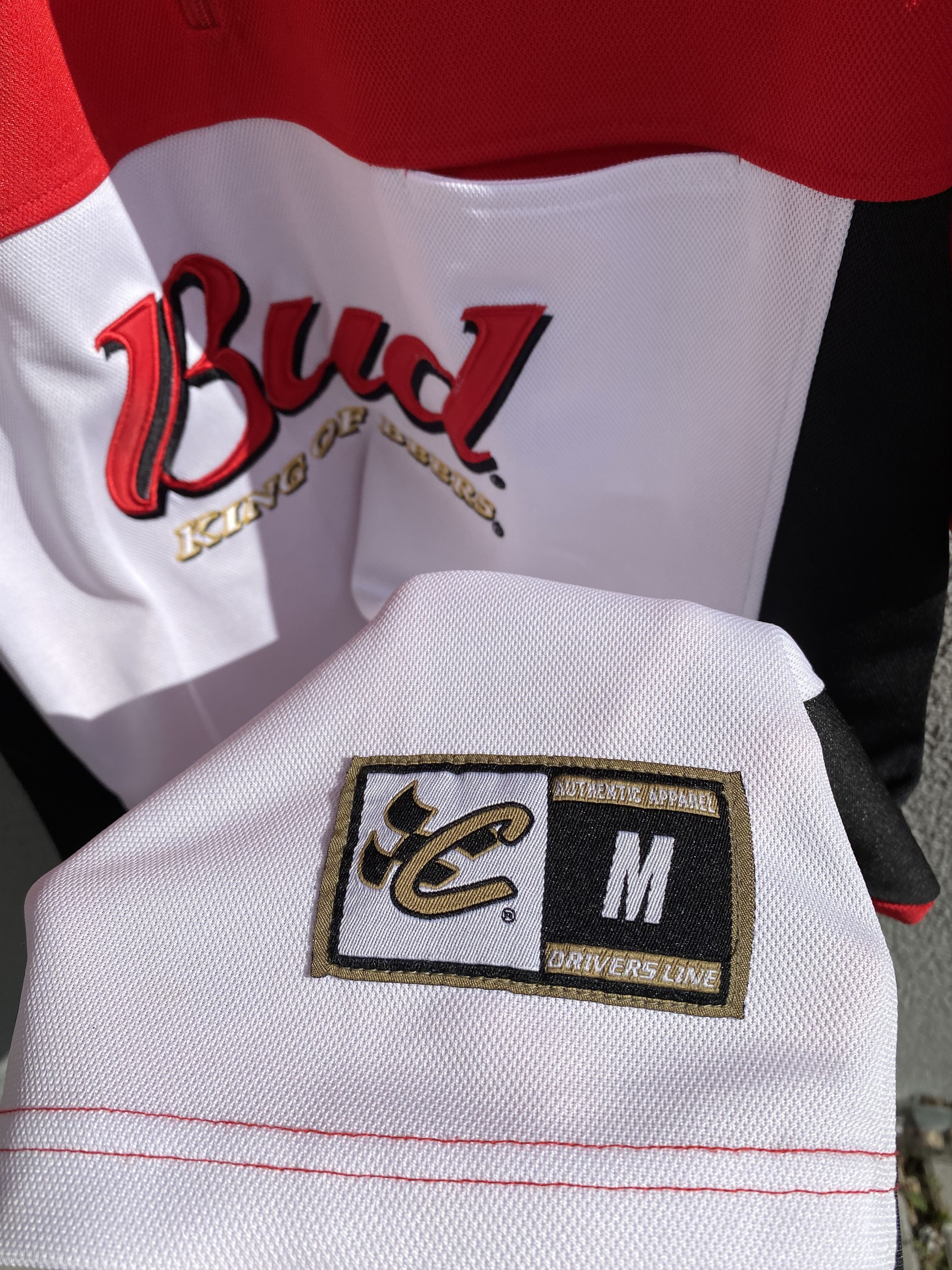 Chase Authentics × NASCAR Vintage NASCAR Chase Zip Shirt Red Bud Earnhardt #8 Jersey Size US M / EU 48-50 / 2 - 8 Thumbnail