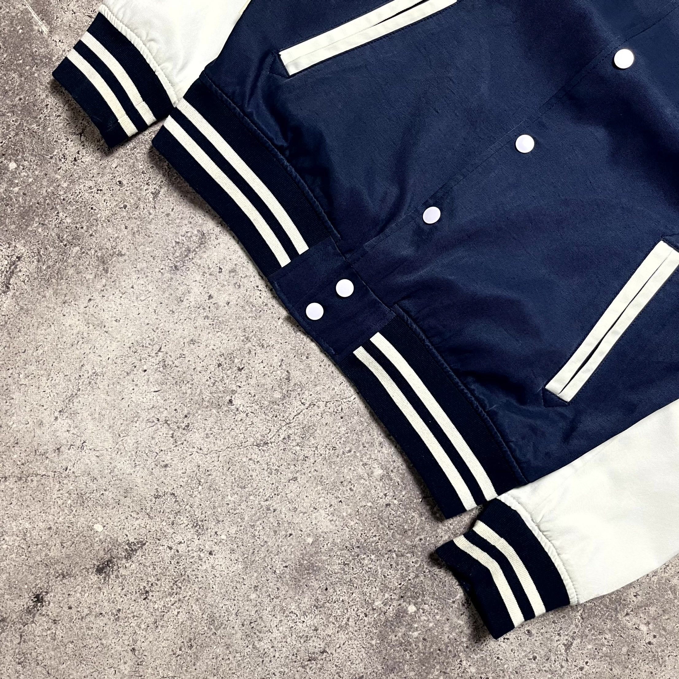 Franklin & Marshall Franklin Marshall College Varsity Bomber Jacket Navy Mens L Size US L / EU 52-54 / 3 - 7 Thumbnail