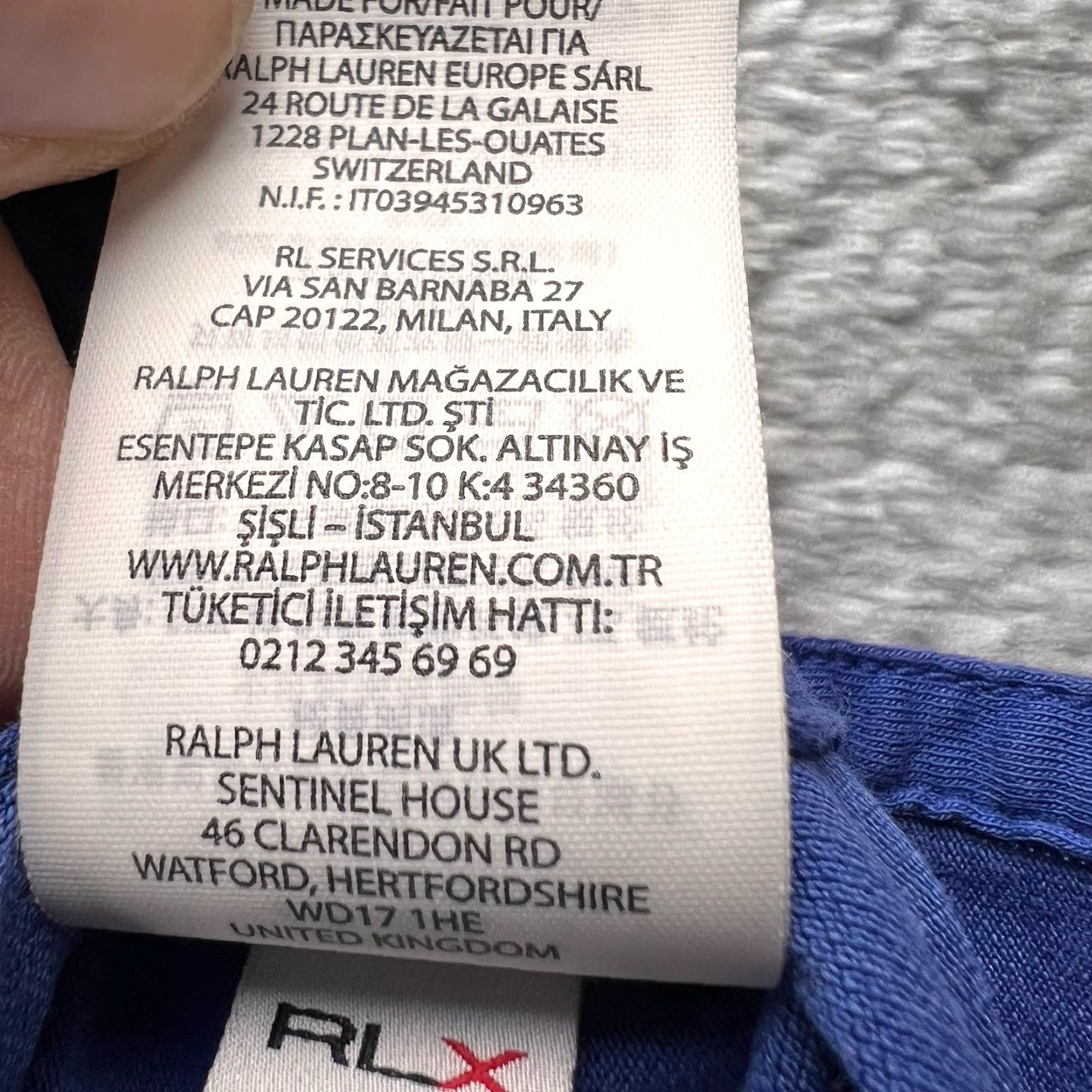 RLX Ralph Lauren RLX Ralph Lauren Polo Shirt Mens Big & Tall XXL Blue Striped Performance Wicking Stretch Shirt Polo Golf Tennis Walking Regular Fit Multicolor Logo Size US XXL / EU 58 / 5 - 3 Thumbnail
