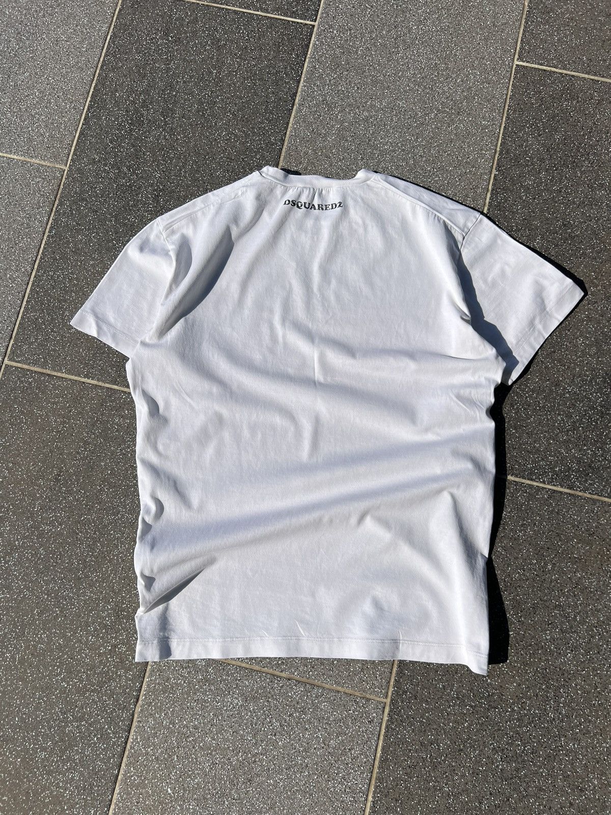 Dsquared2 Dsquared2 T-shirt - White Rare Logo Streetwear S75GD0104 Size M / US 6-8 / IT 42-44 - 9 Thumbnail