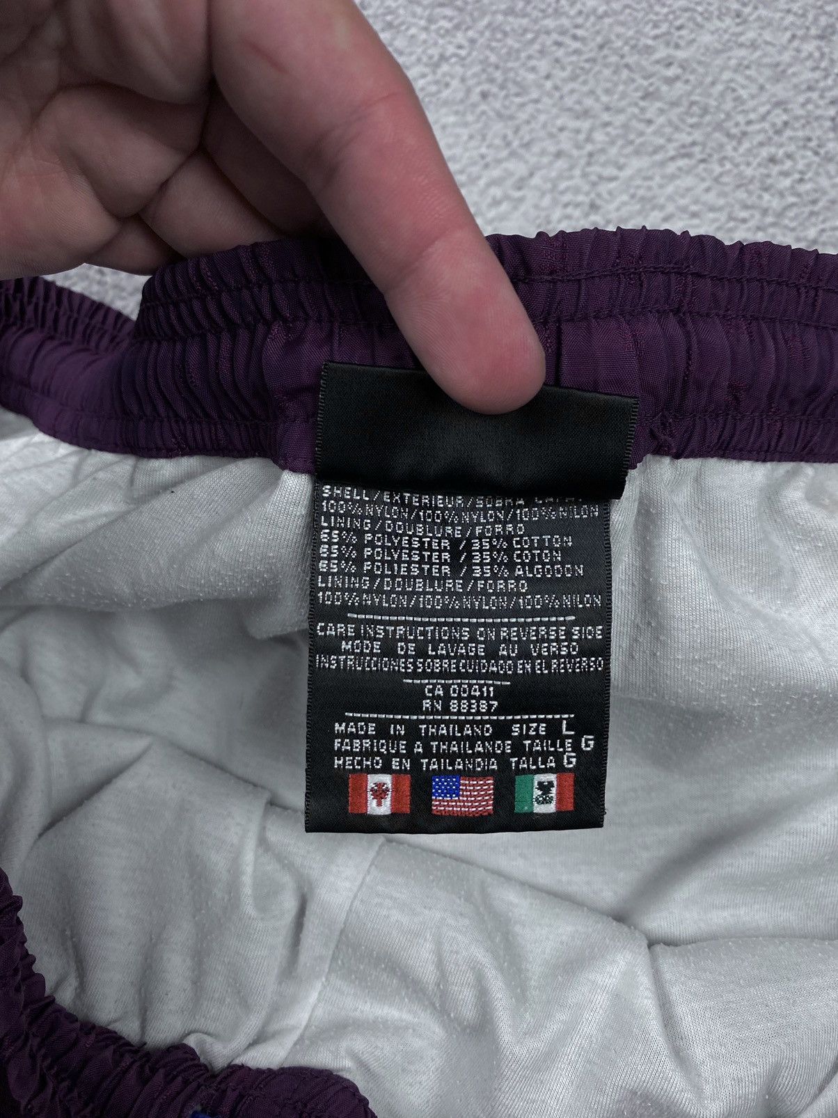 Adidas × Vintage Adidas Originals Vintage Nylon Track Pants Size US 34 / EU 50 - 13 Thumbnail