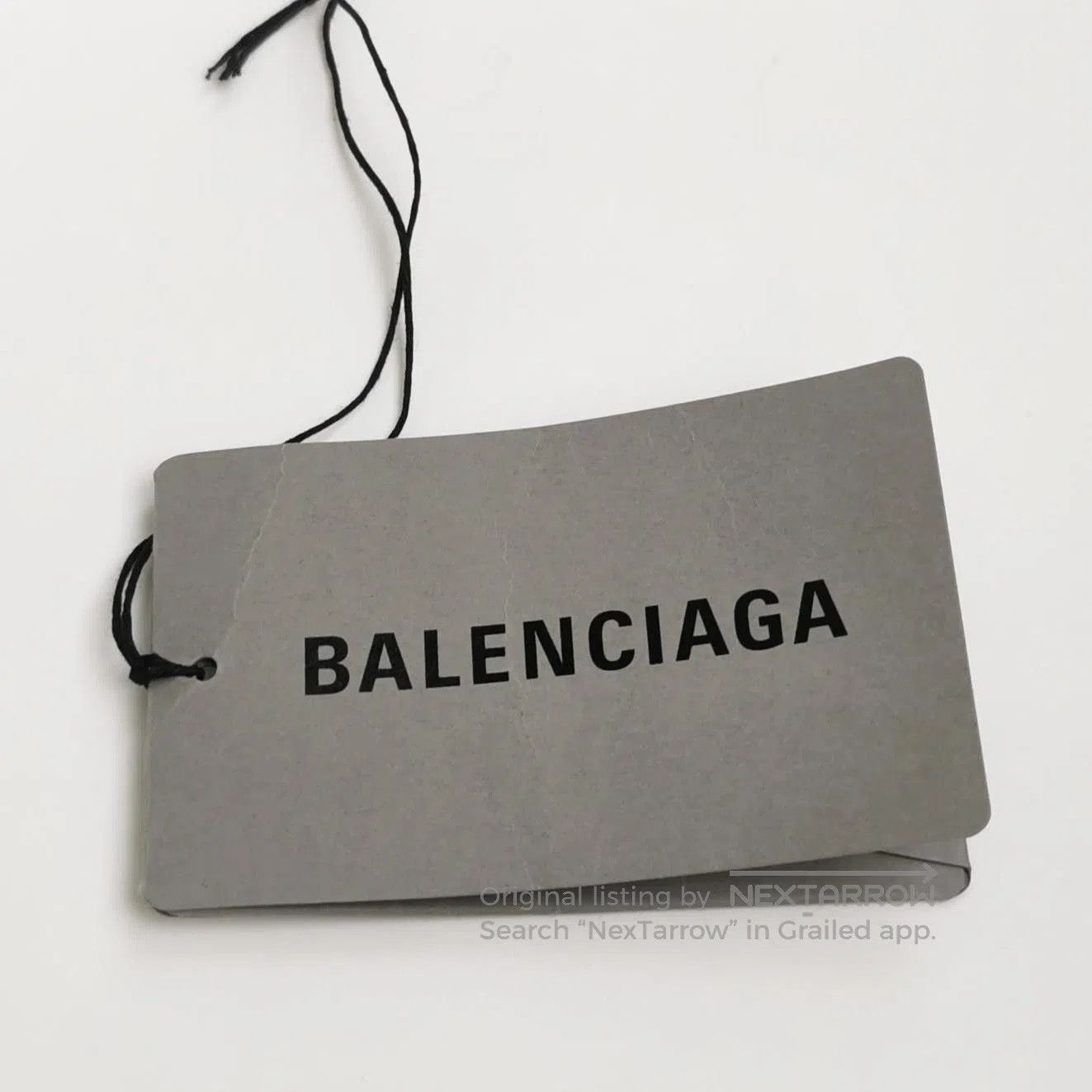 Balenciaga Balenciaga XS Cotton Logo Print Crew Neck T. Size US XS / EU 42 / 0 - 3 Thumbnail