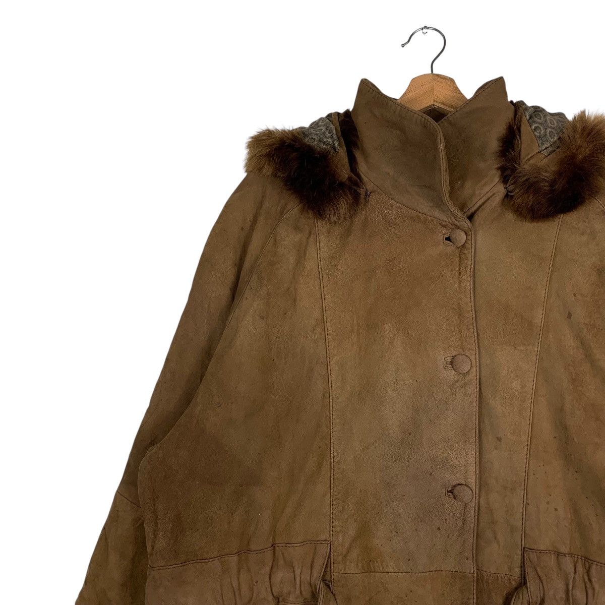 Other Cetini Leather Coat Size M / US 6-8 / IT 42-44 - 7 Thumbnail