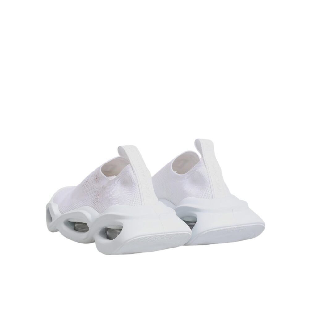 Dolce & Gabbana Dolce & Gabbana White Slip On Wave Low Top Sneakers Shoes Size US 5 / IT 35 - 5 Thumbnail