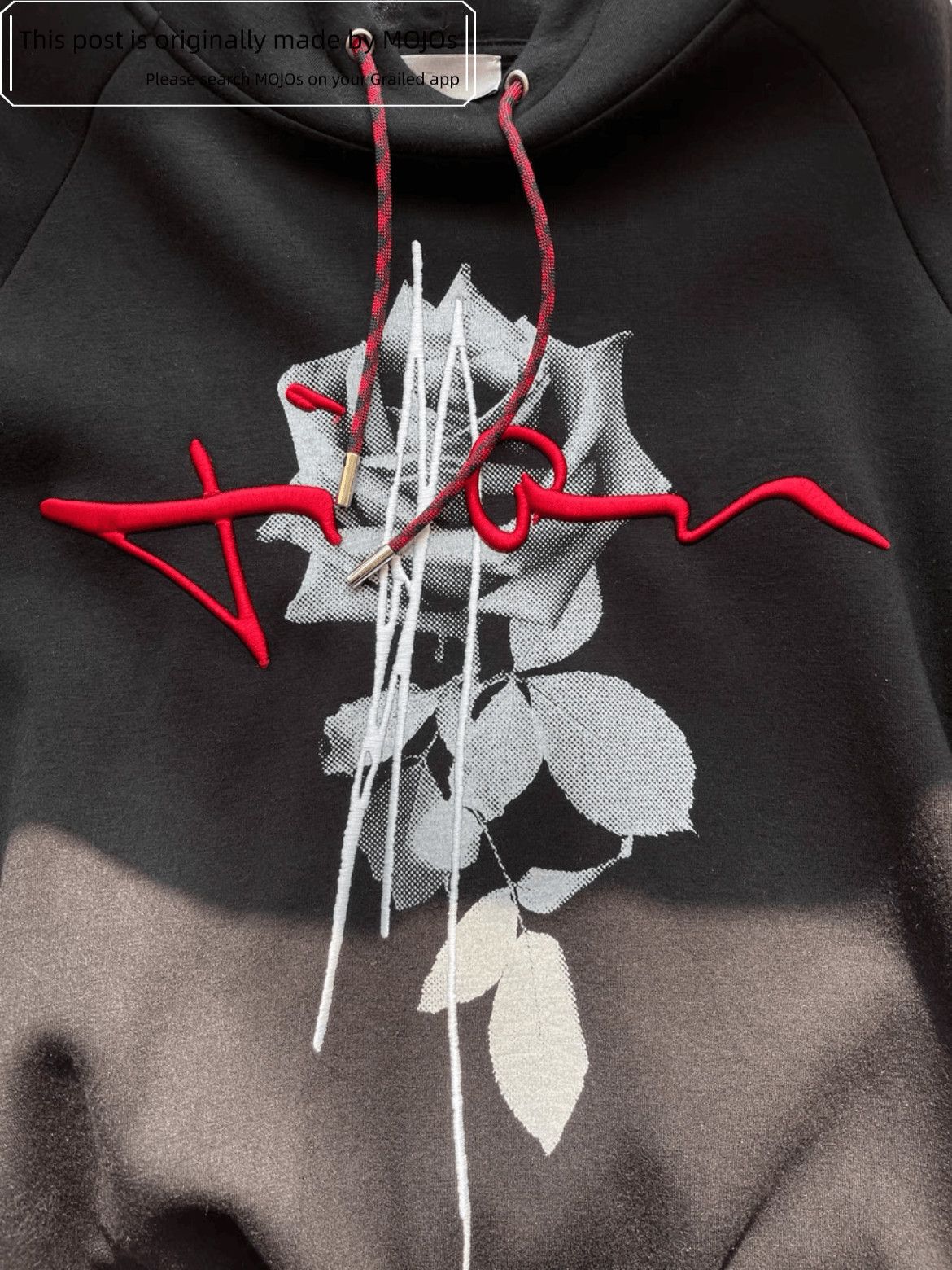 Dior Dior Homme Roses Pattern Logo Hoodie Size US S / EU 44-46 / 1 - 2 Thumbnail