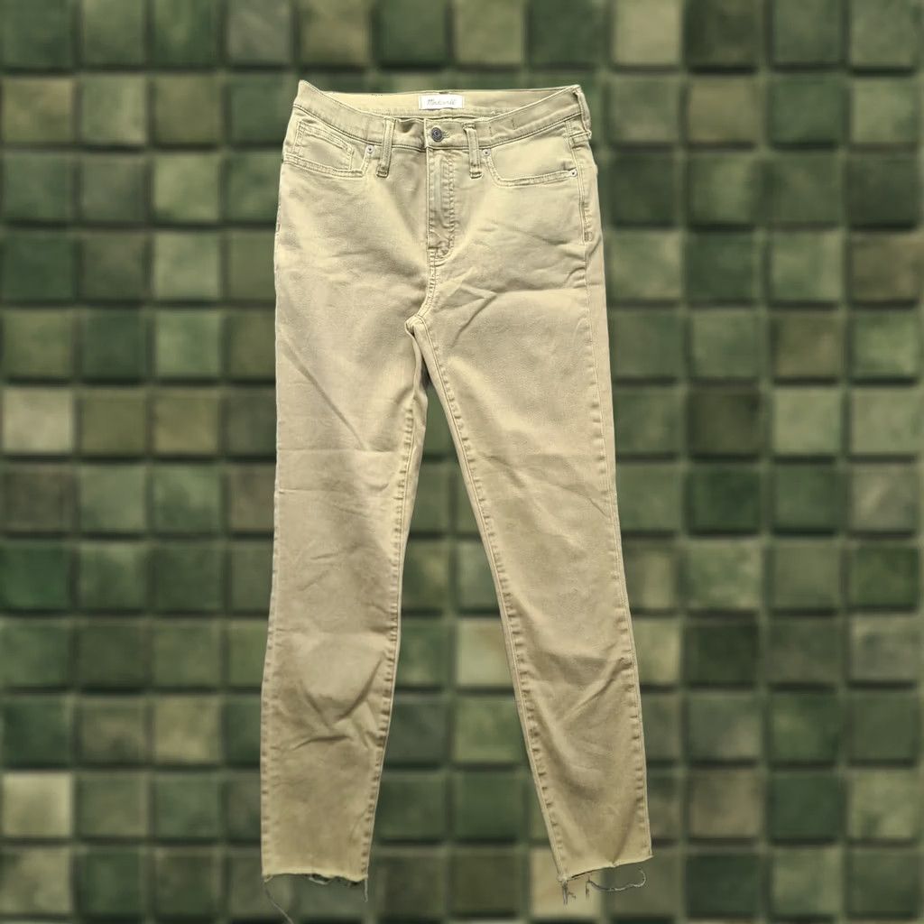 Madewell Madewell Jeans Womens 28x28 9" High Rise Skinny Denim Stretch Bohemian City Preppy" Size 28" / US 6 / IT 42 - 1 Thumbnail