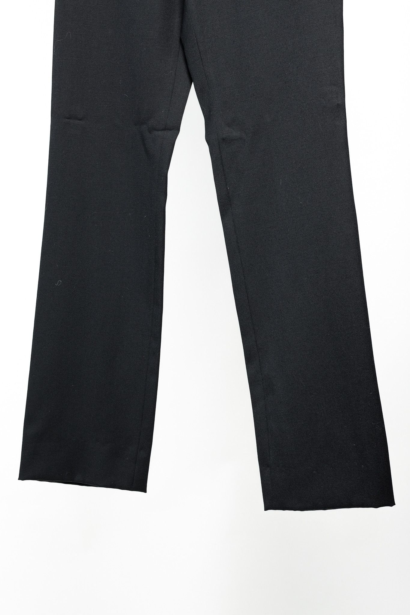 Emporio Armani Emporio Armani 2005 Vintage Back Seam Black Wool Pants Size 27" / US 4 / IT 40 - 5 Thumbnail